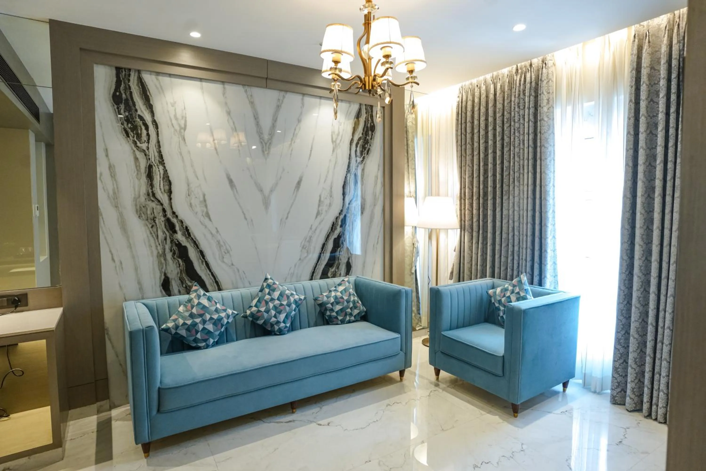 Living room in InstaFeel Hotel