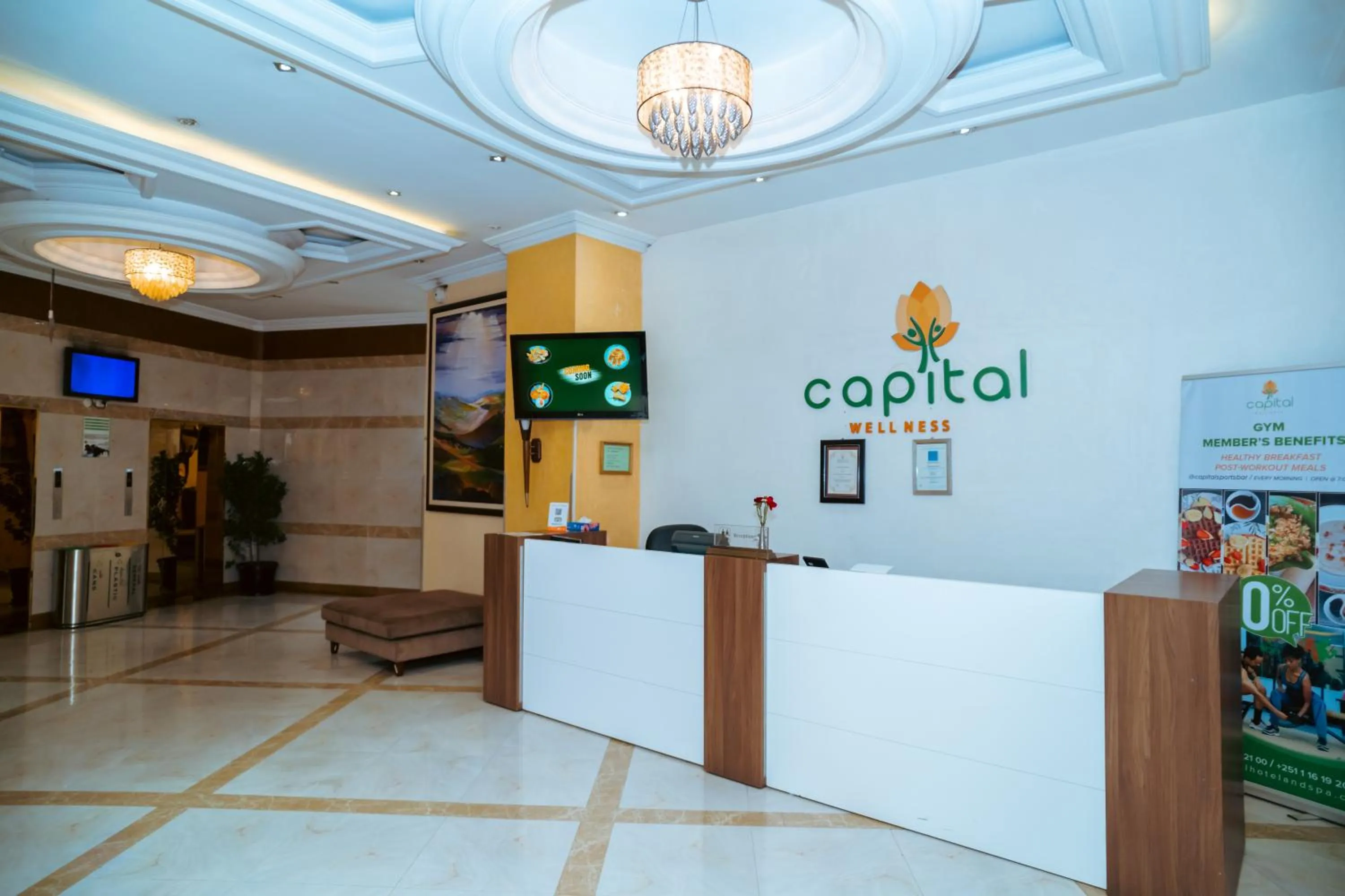 Spa and wellness centre/facilities in Capital Hotel and Spa