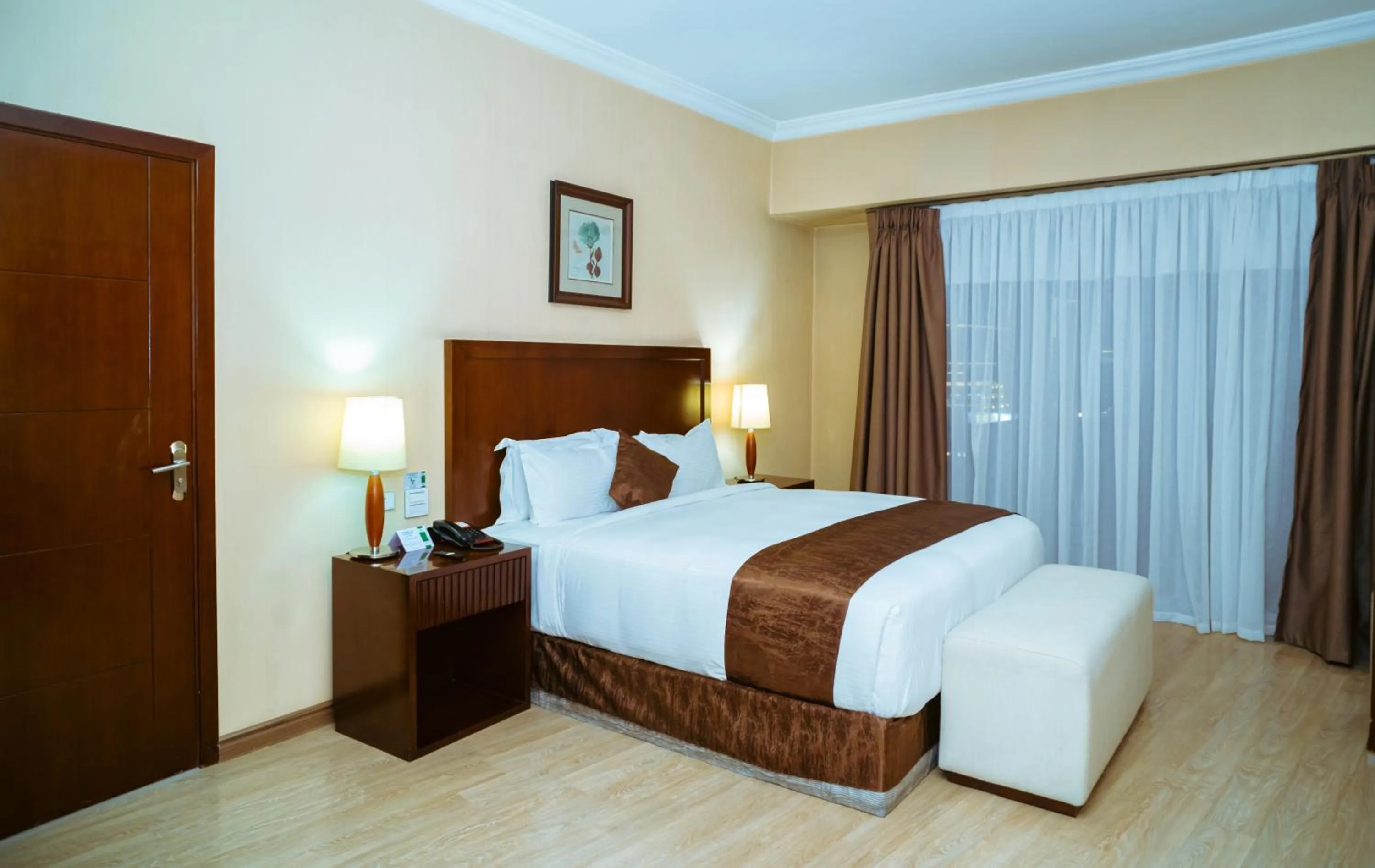 Bedroom, Bed in Capital Hotel and Spa