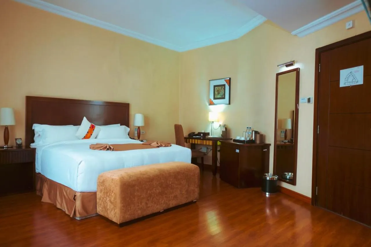 Bed in Capital Hotel and Spa