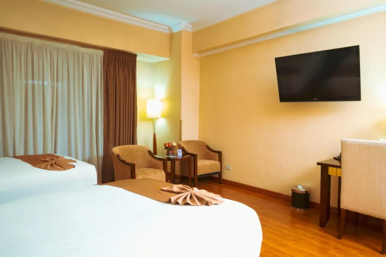 Bedroom, Bed in Capital Hotel and Spa