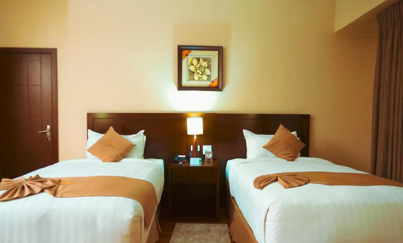 Bed in Capital Hotel and Spa