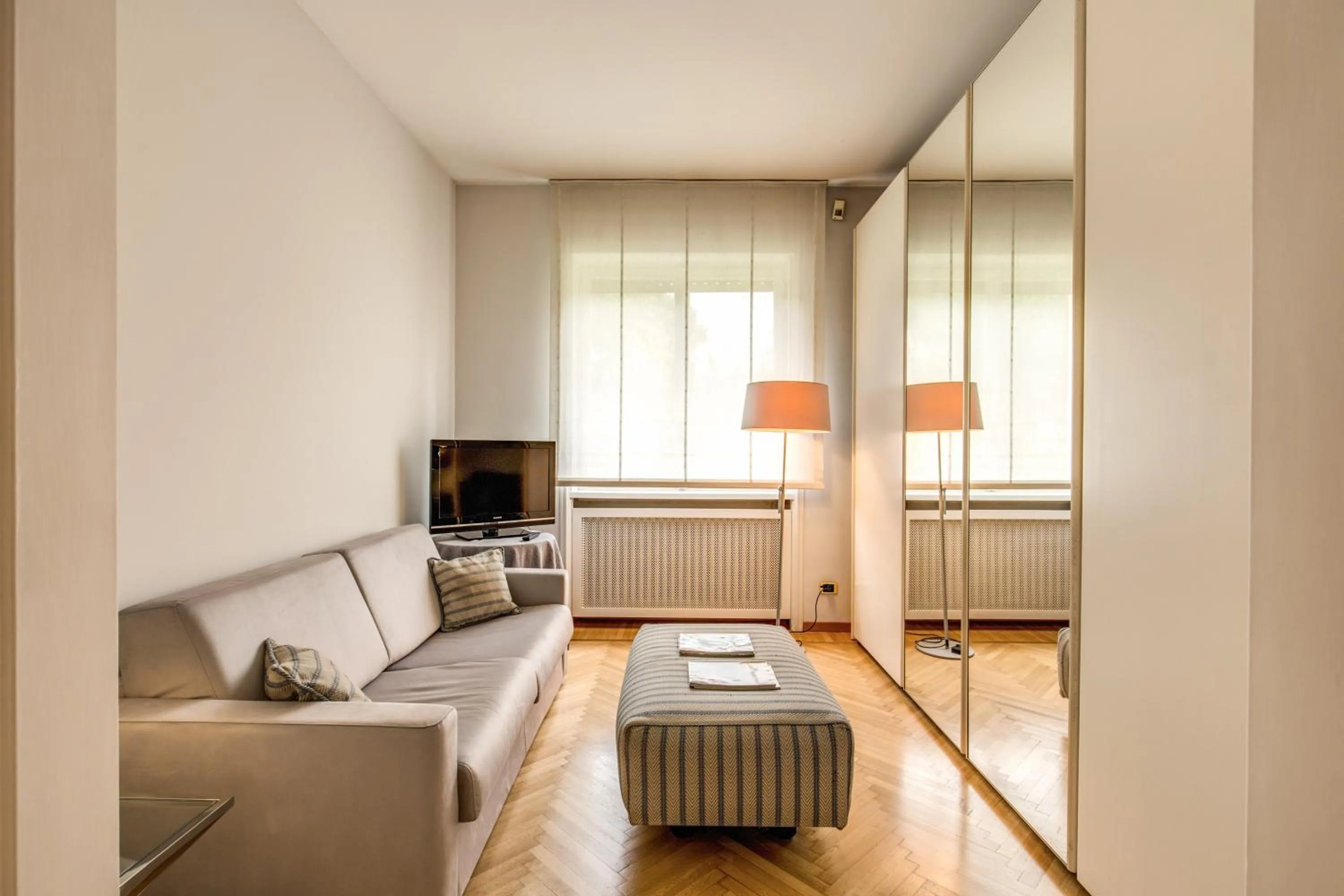 Living room in La Gaura Guest House