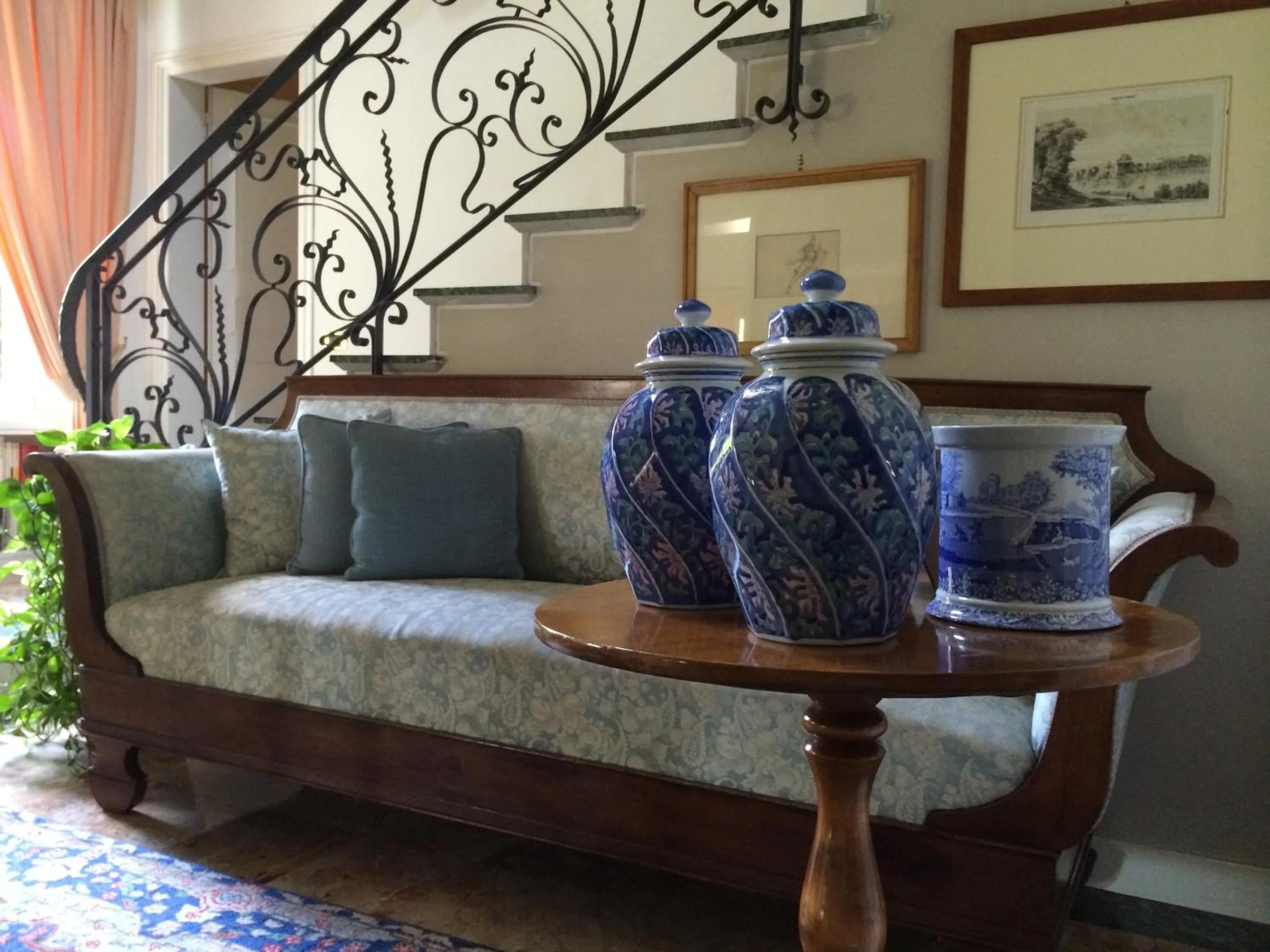 Decorative detail in La Gaura Guest House