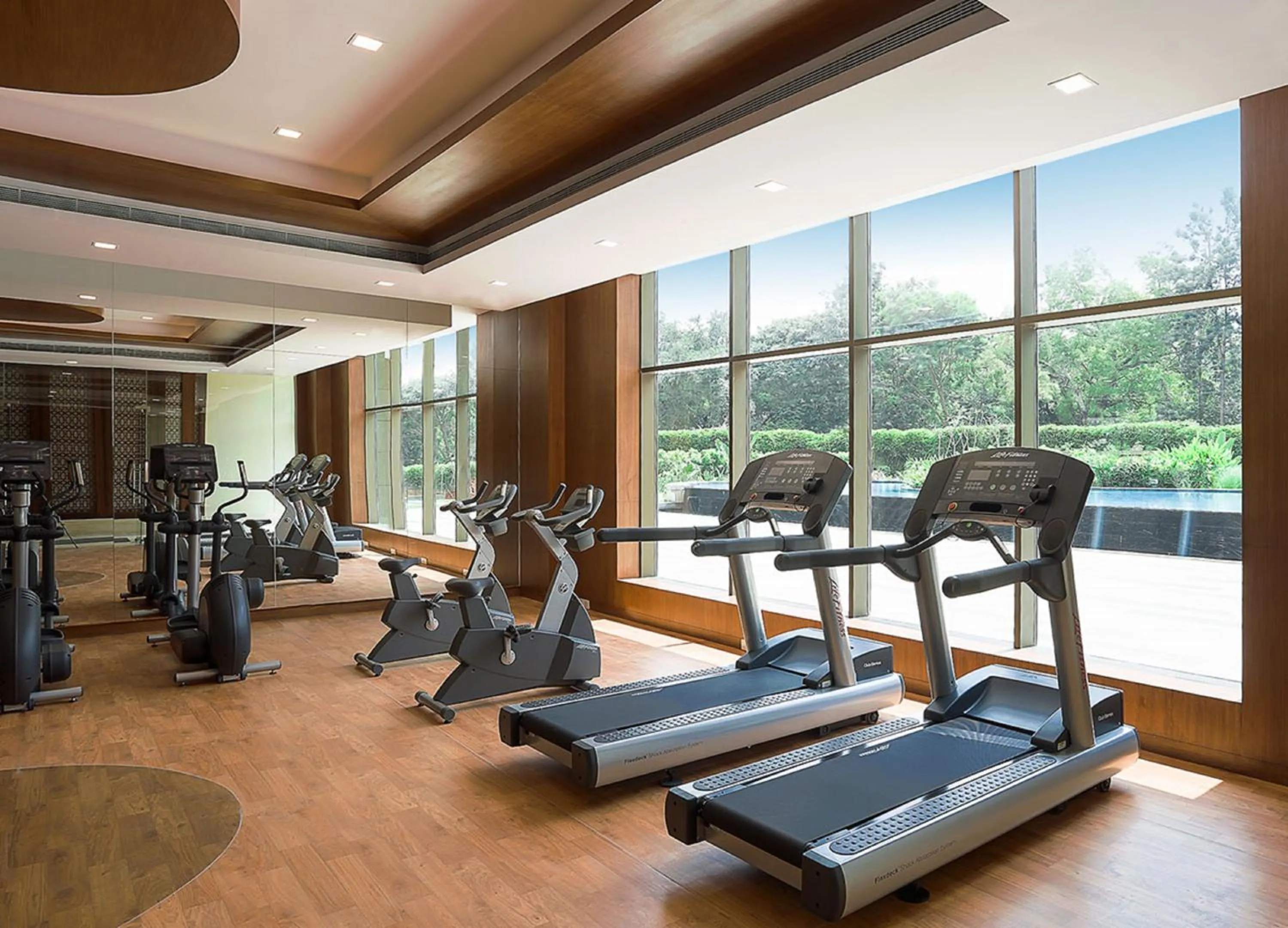 Fitness centre/facilities in Radisson Blu Plaza Hotel Mysore