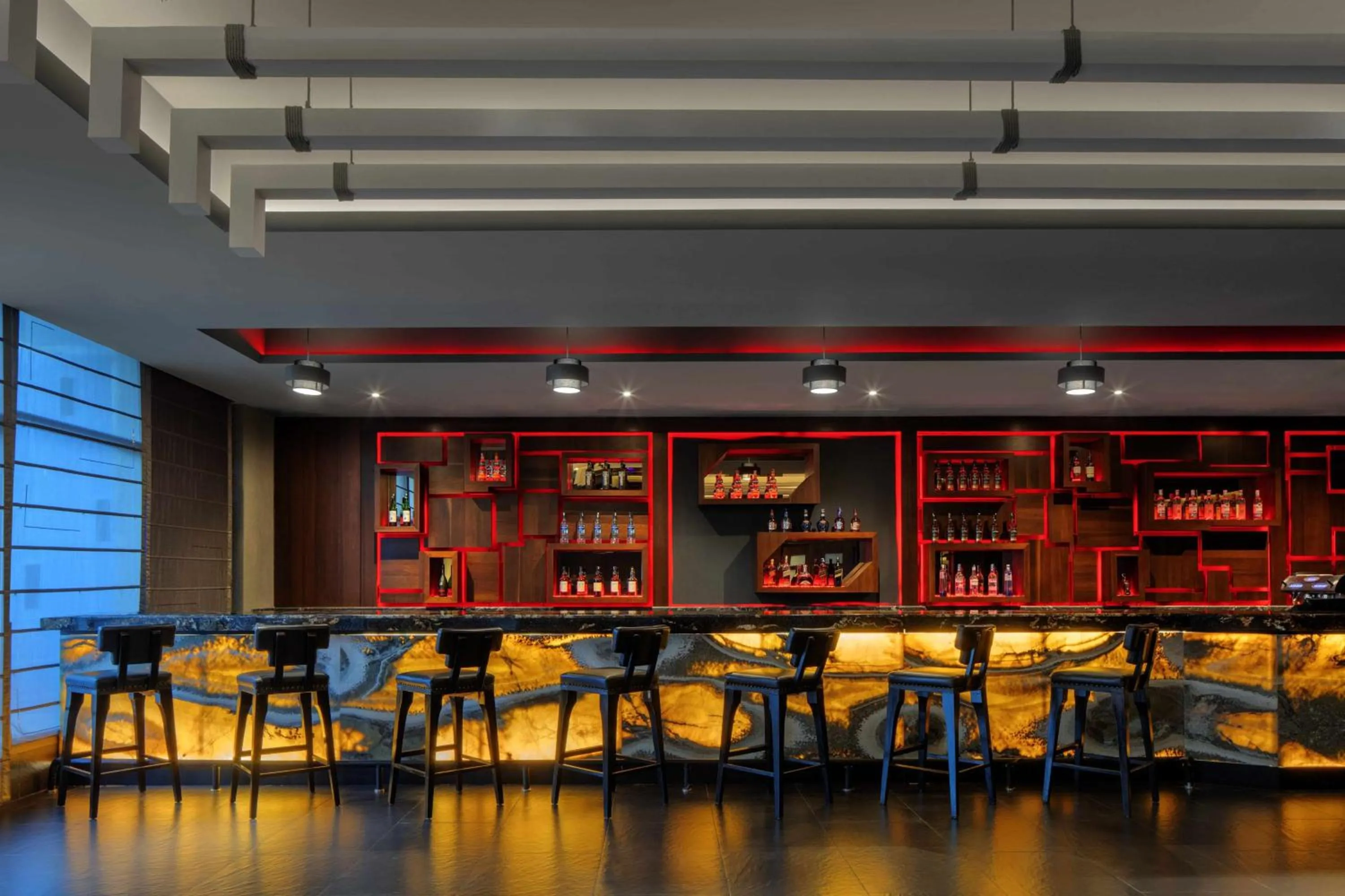 Lounge or bar in Radisson Blu Plaza Hotel Mysore