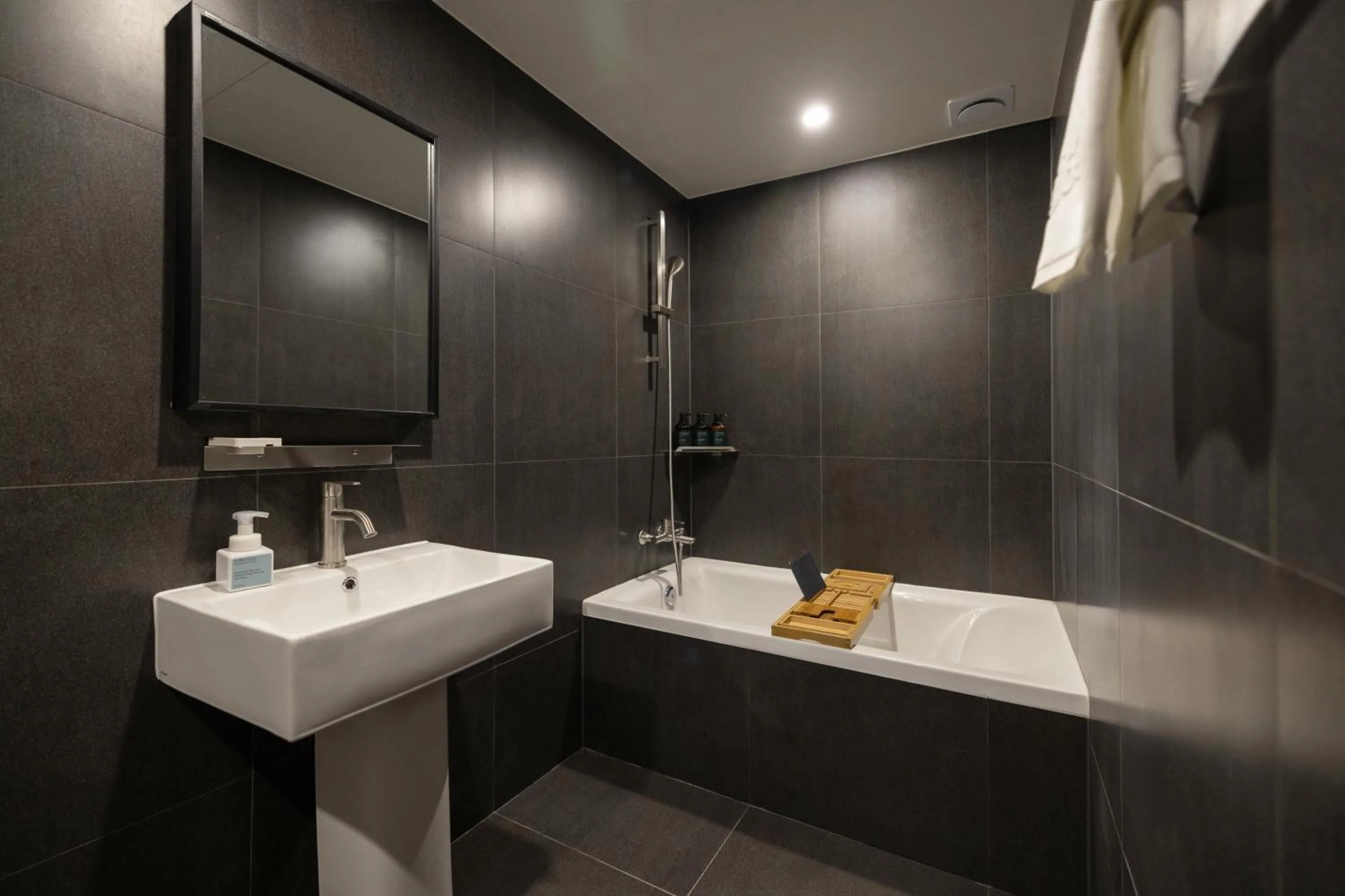 Bathroom in Mitasuya Ryokan Hotel Incheon by Aank