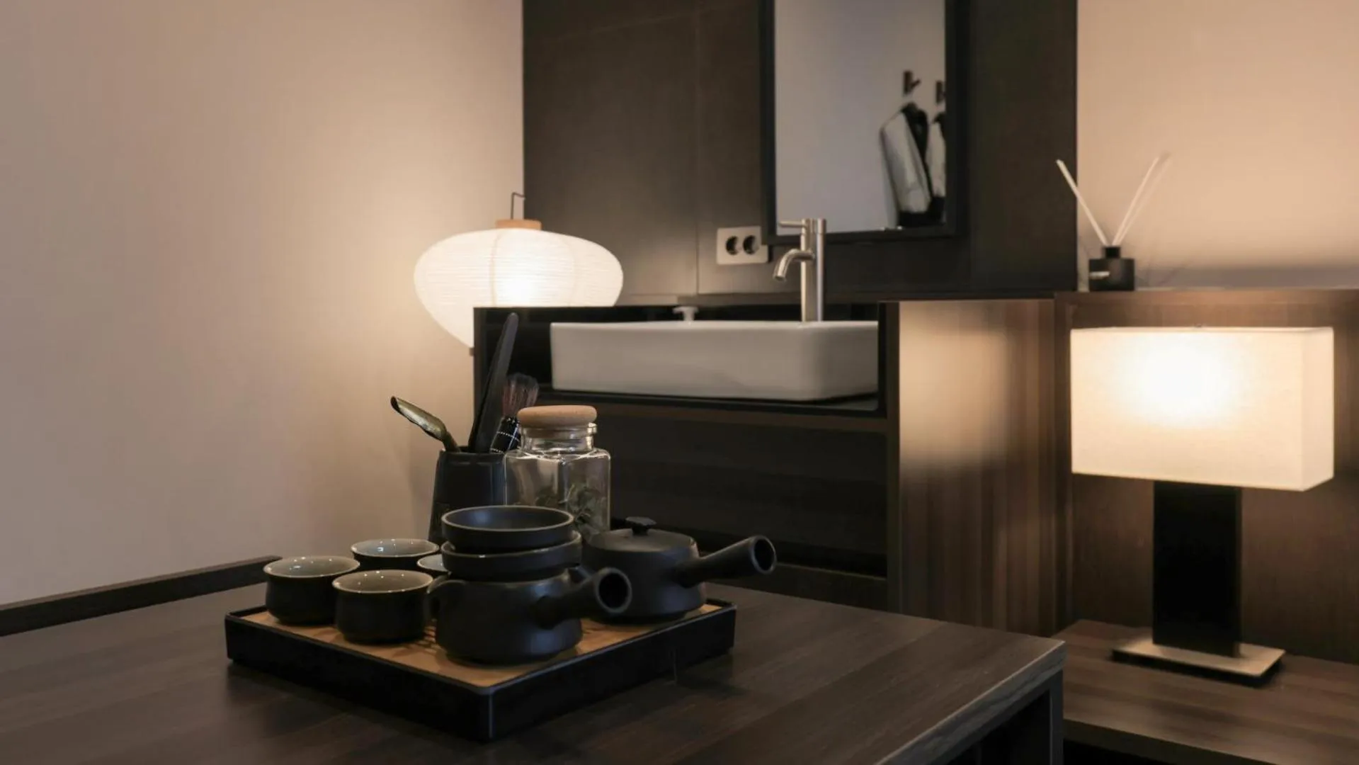 Coffee/tea facilities in Aank Ryokan Hotel Paju