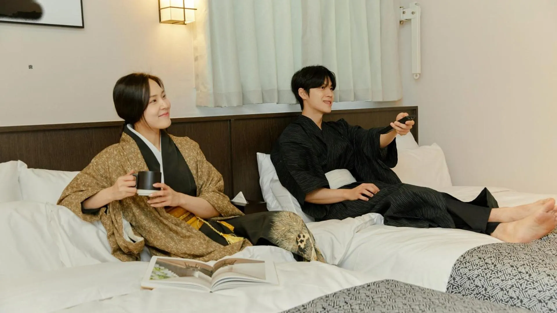 Bedroom in Aank Ryokan Hotel Paju