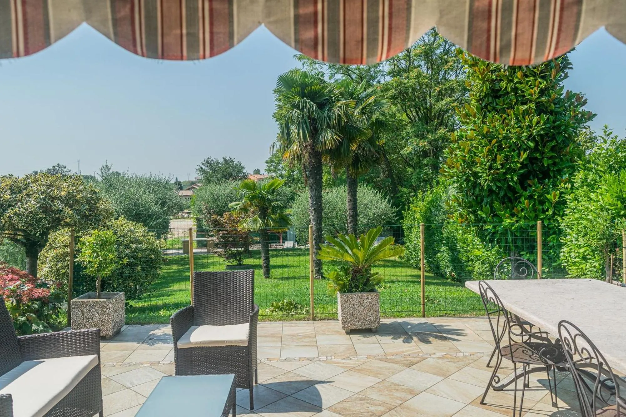 Patio in B&B Il Tramonto