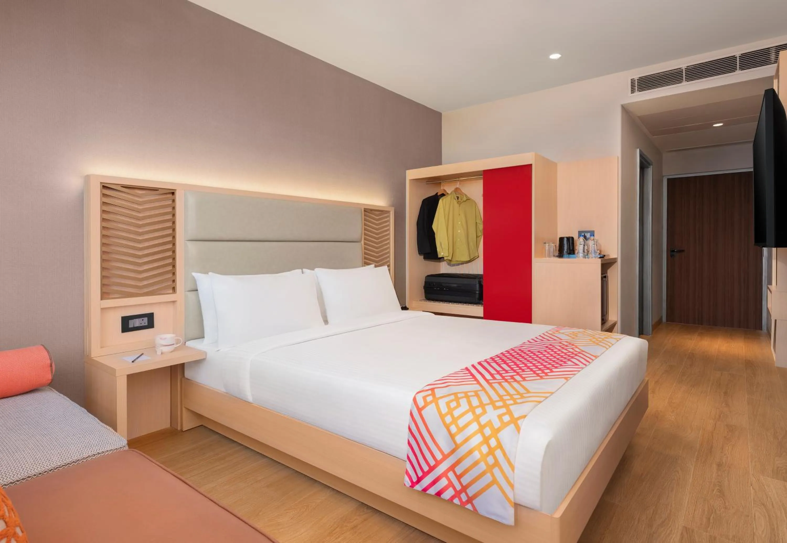 Bedroom, Bed in Ginger Nagpur Airport Road