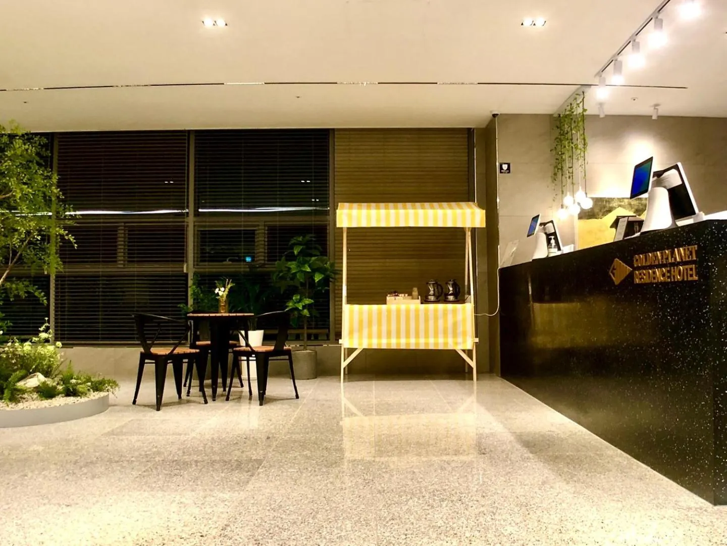 Lobby or reception in Golden Planet Hotel-Pyeongtaek Godeck