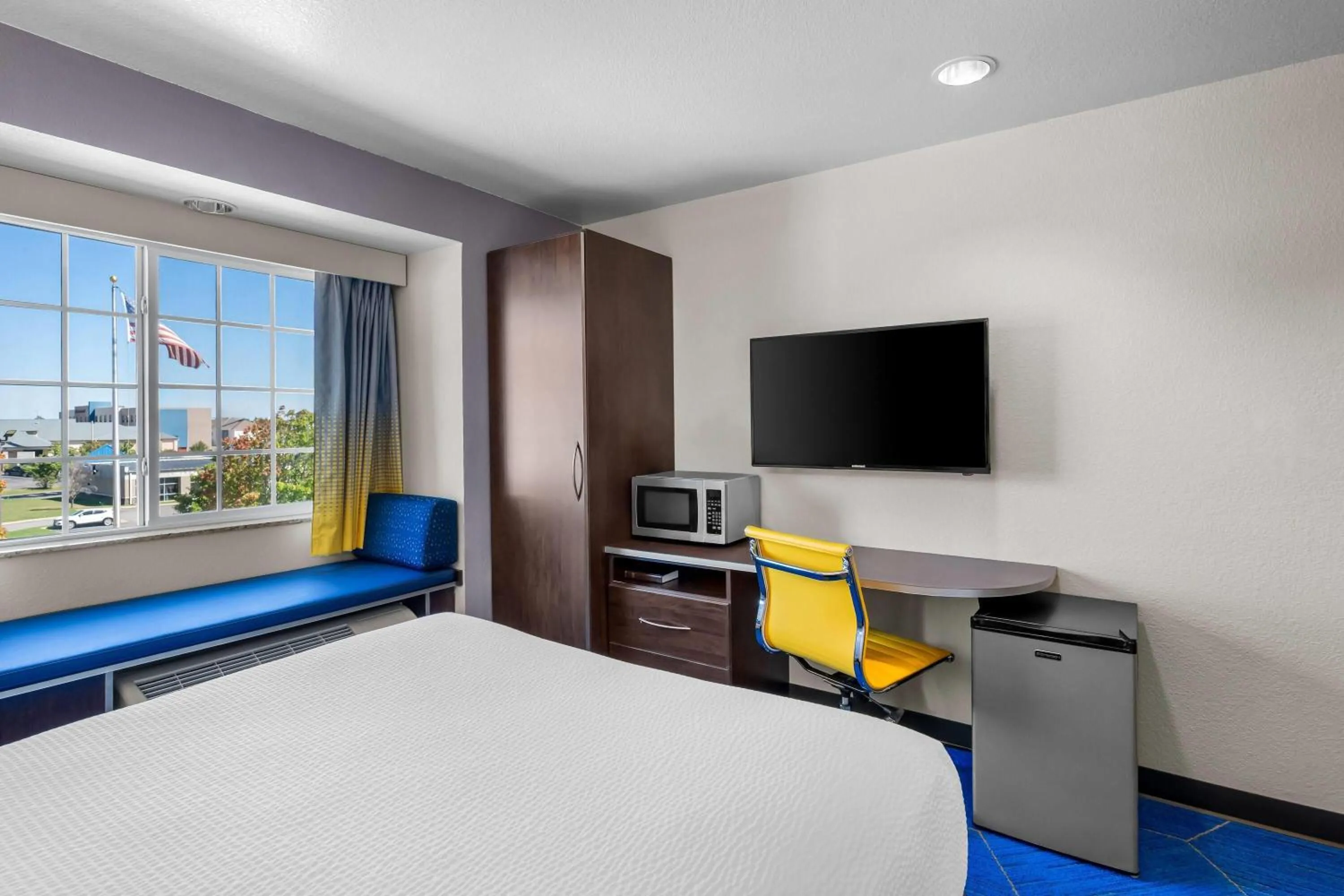 Bed in Microtel Inn & Suites By Wyndham Conway