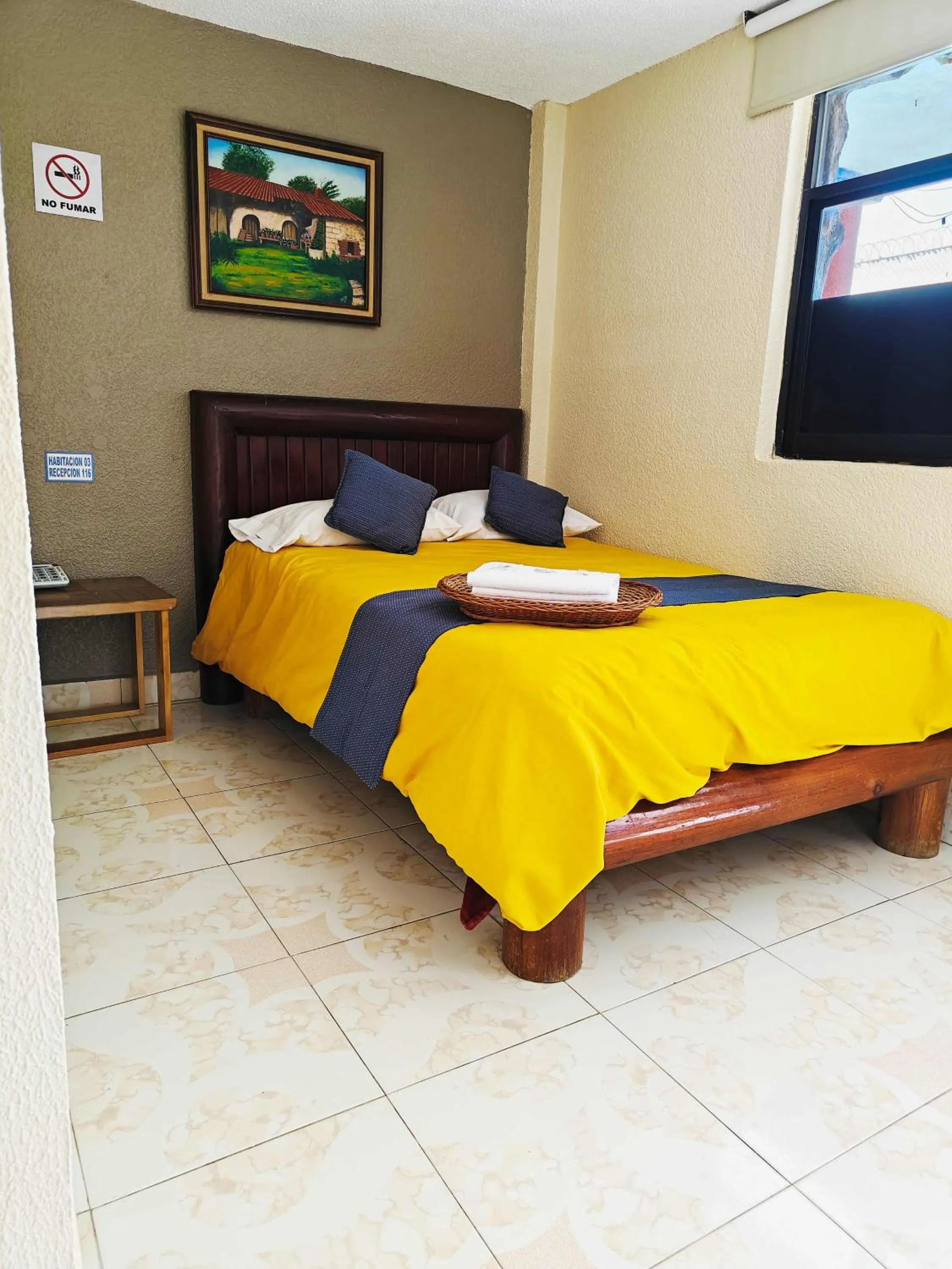 Area and facilities, Bed in Posada Arny