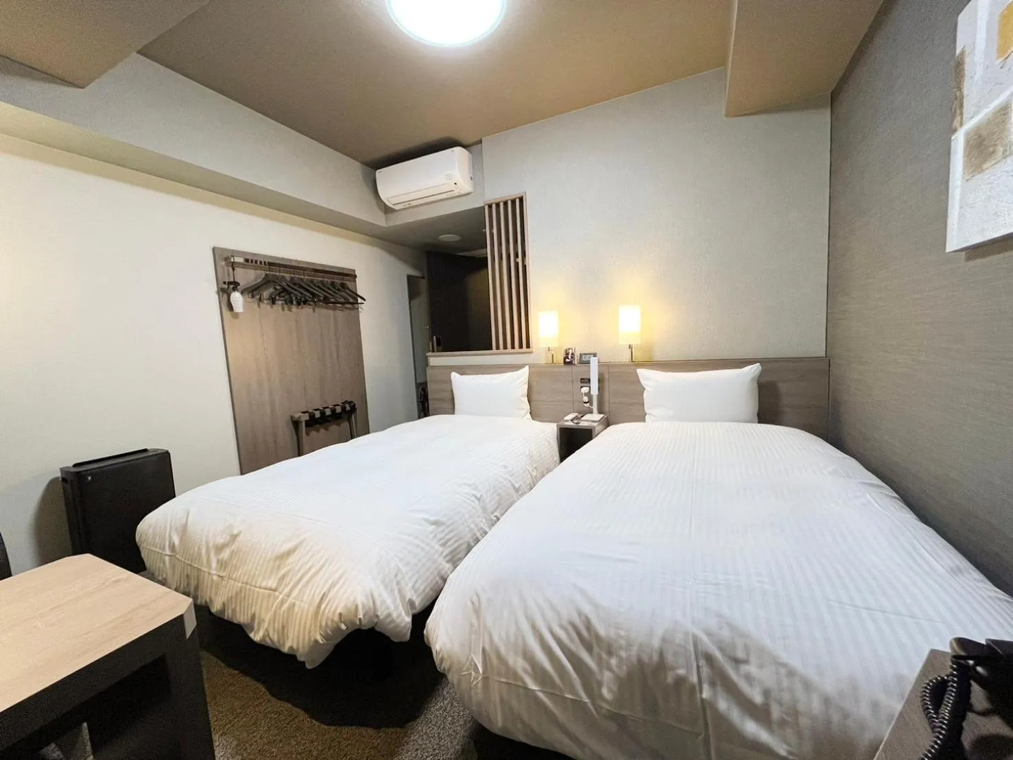 Photo of the whole room, Bed in Hotel Route Inn Rifu