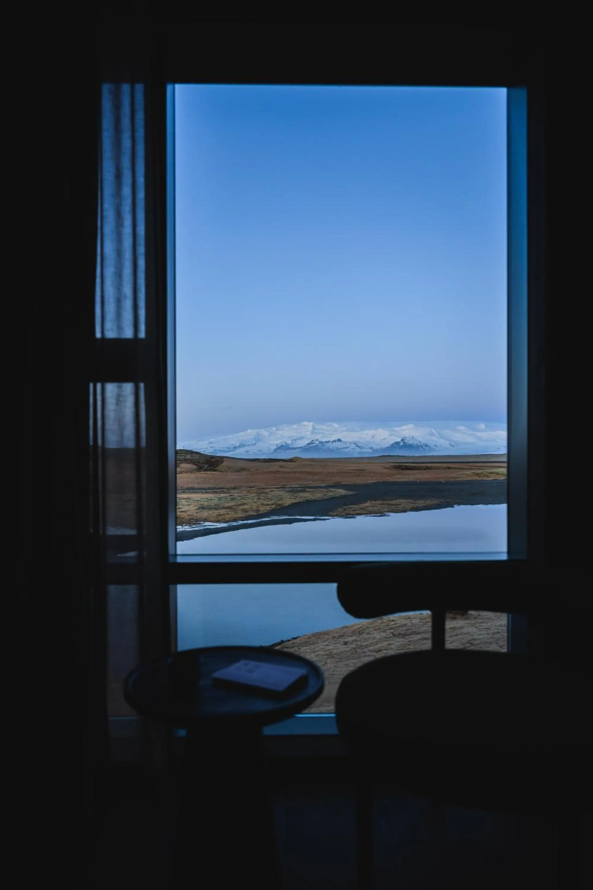 View (from property/room) in Hótel Jökulsárlón - Glacier Lagoon Hotel