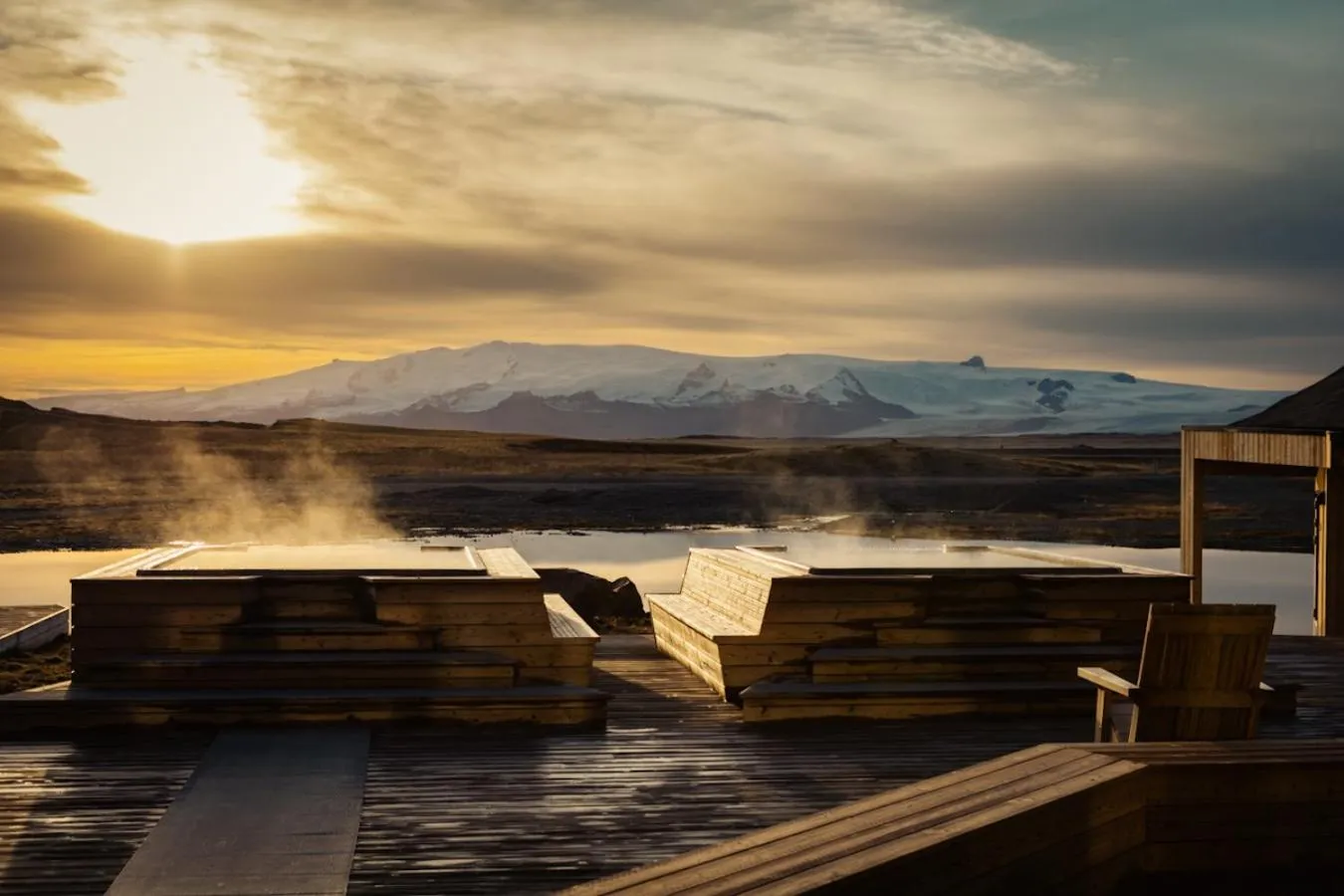Hot Tub in Hótel Jökulsárlón - Glacier Lagoon Hotel