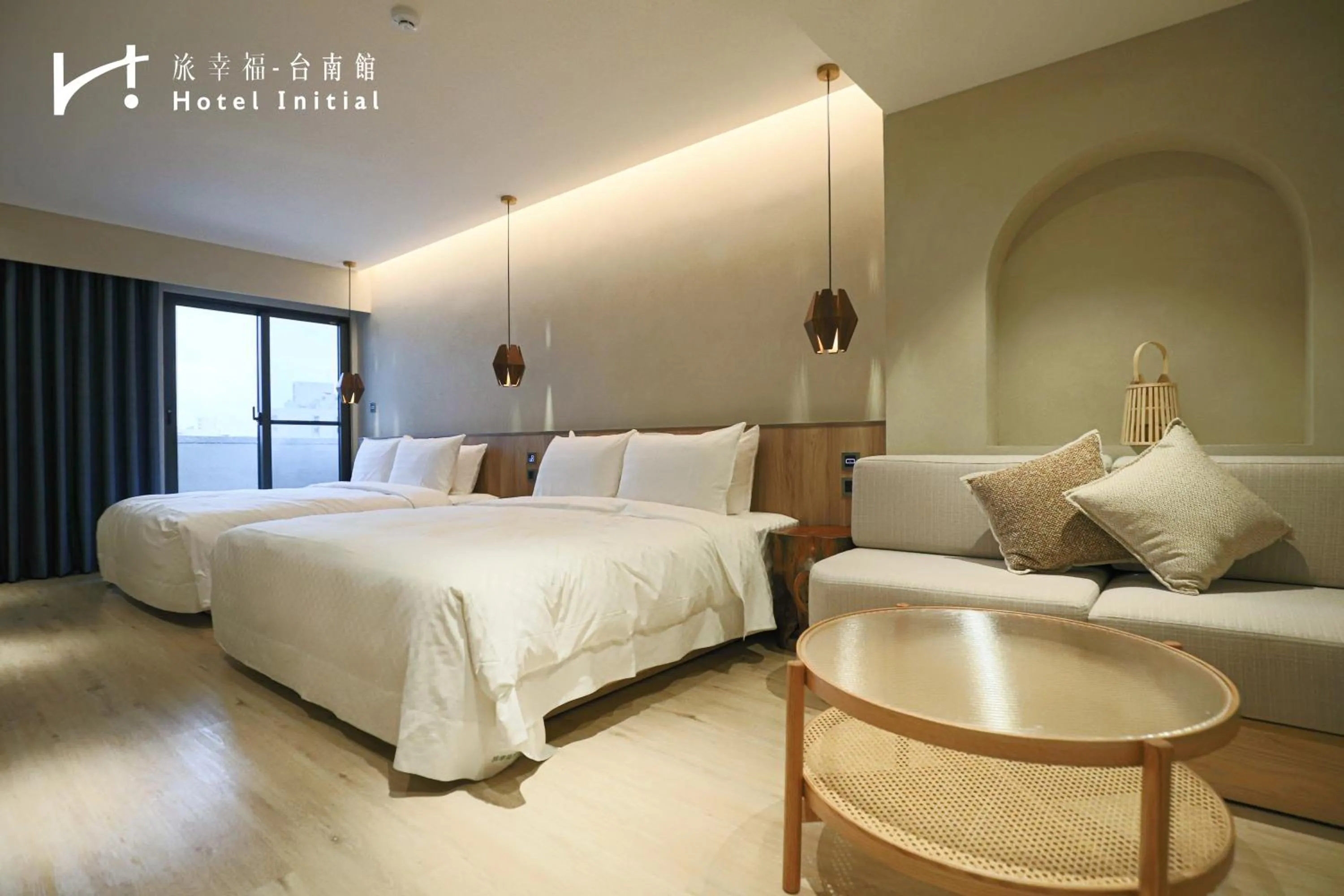 Bed in Hotel Initial-Tainan
