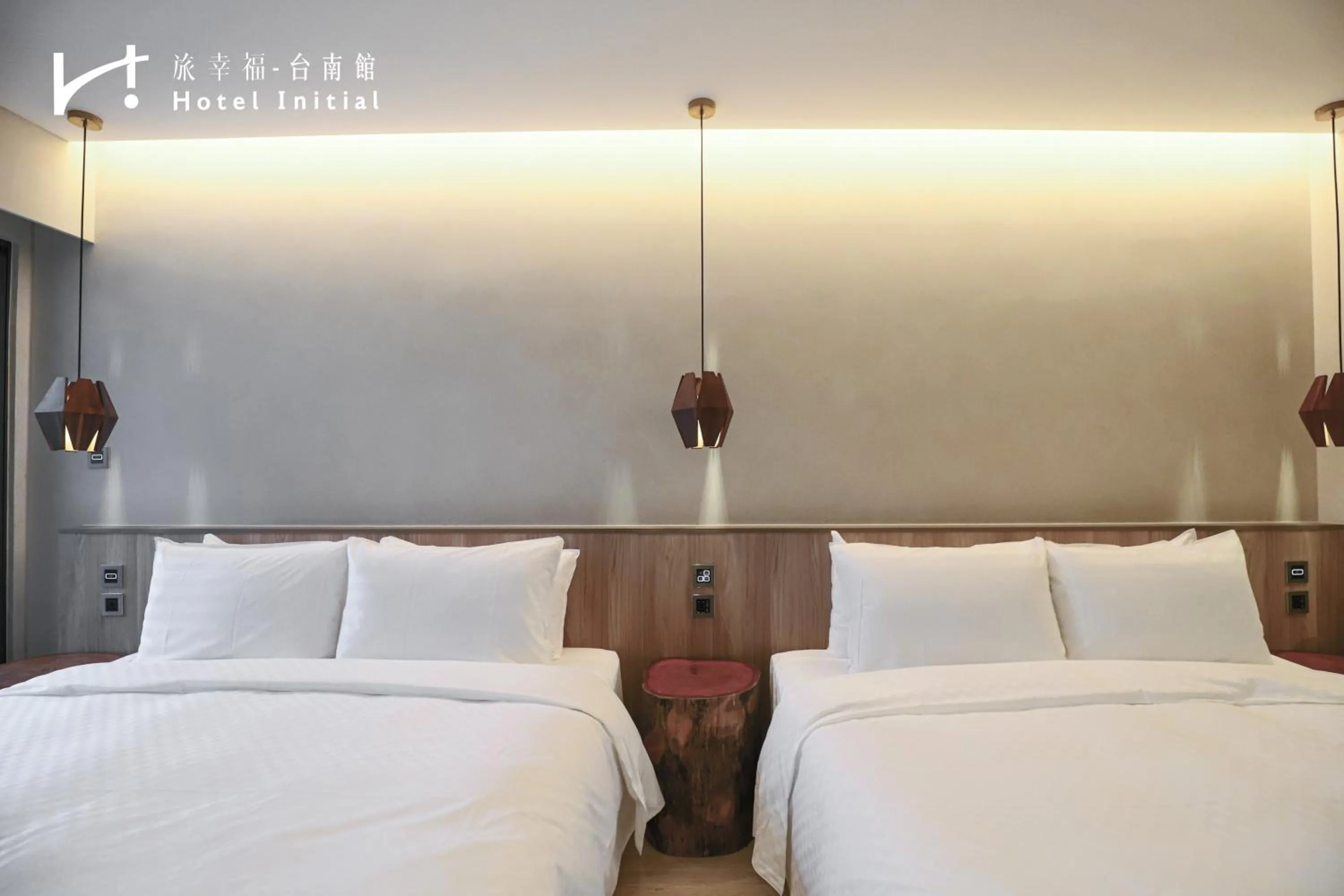 Bed in Hotel Initial-Tainan