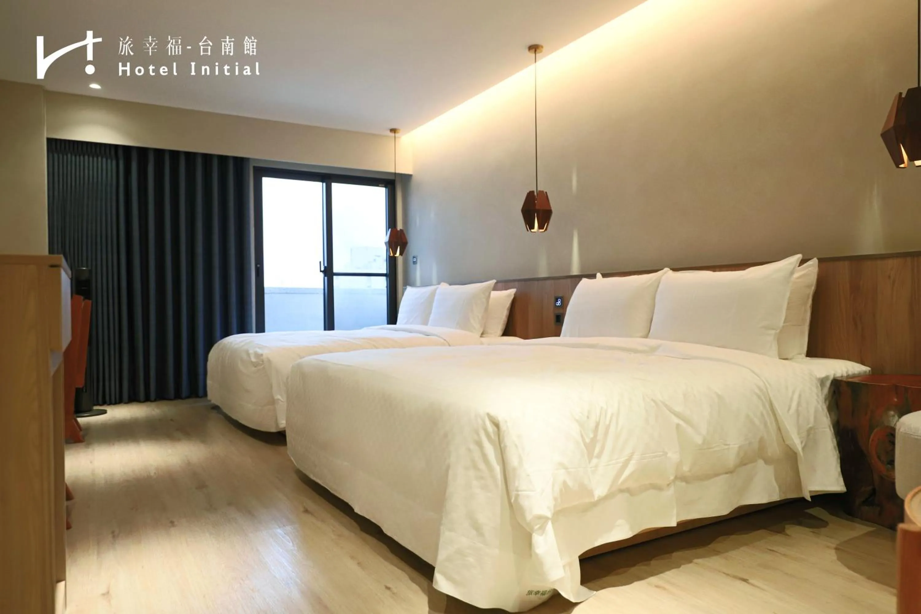 Bed in Hotel Initial-Tainan