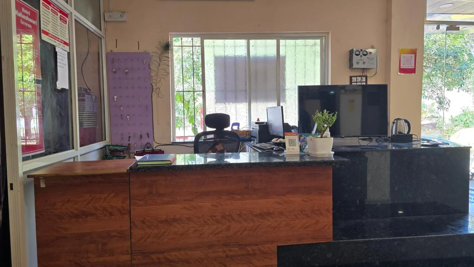 TV and multimedia in HOTEL MAHESHWARI GREEN's