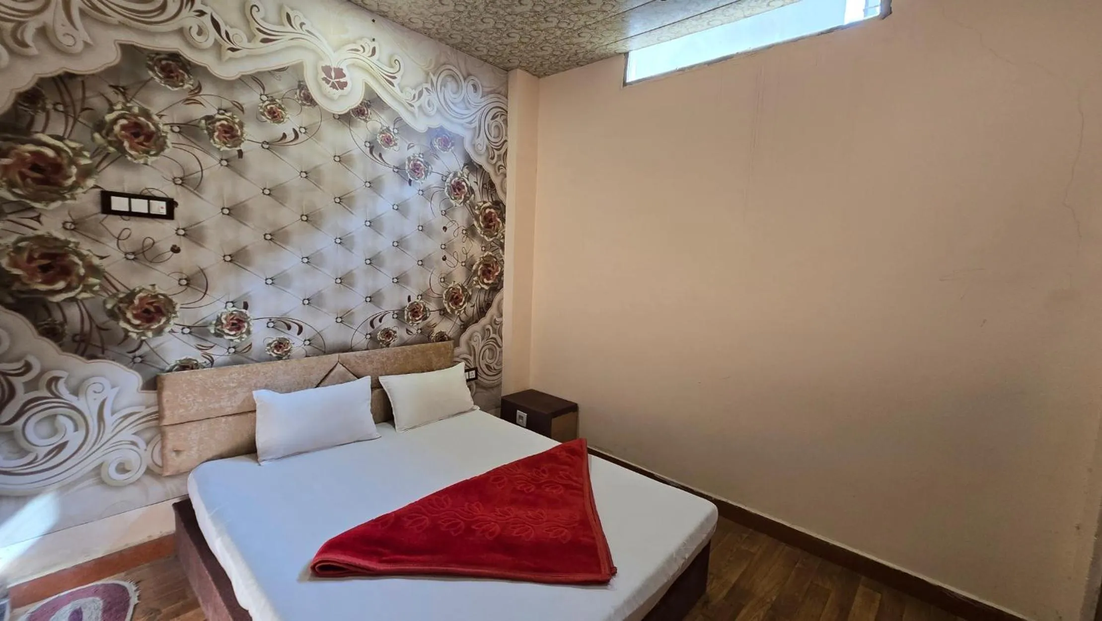 Bed in HOTEL MAHESHWARI GREEN's