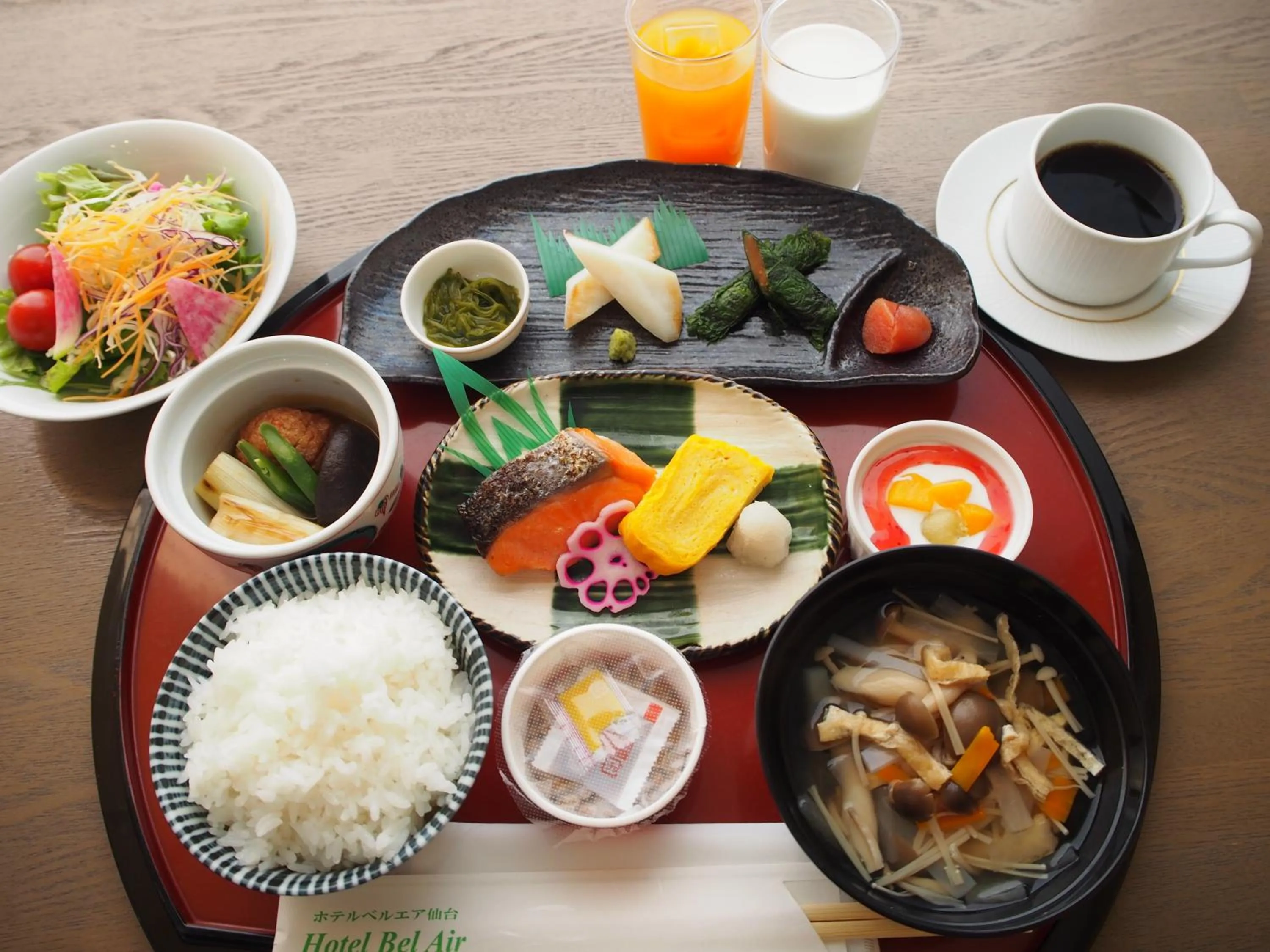 Breakfast in Hotel Bel Air Sendai