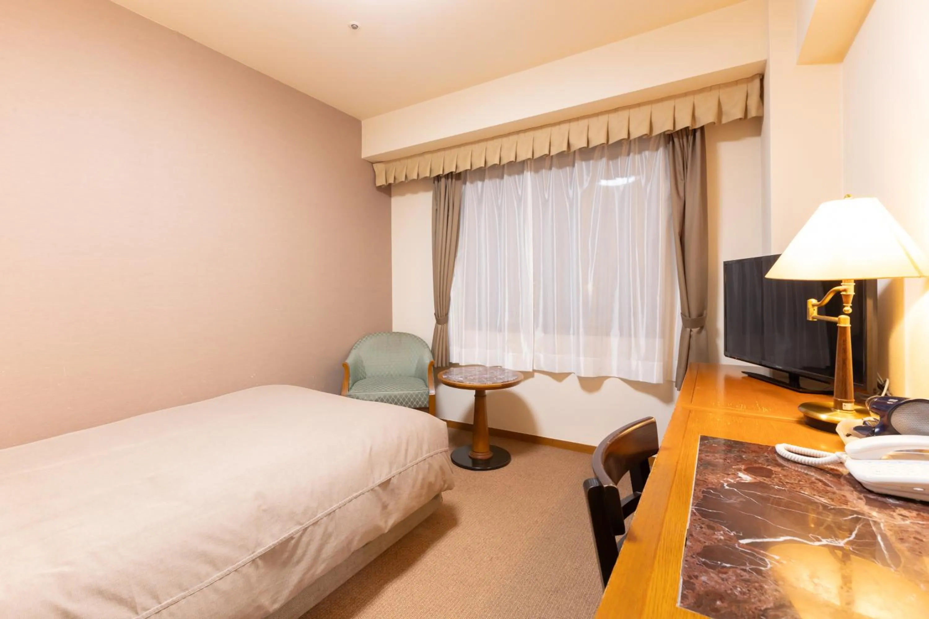 Bed in Hotel Bel Air Sendai