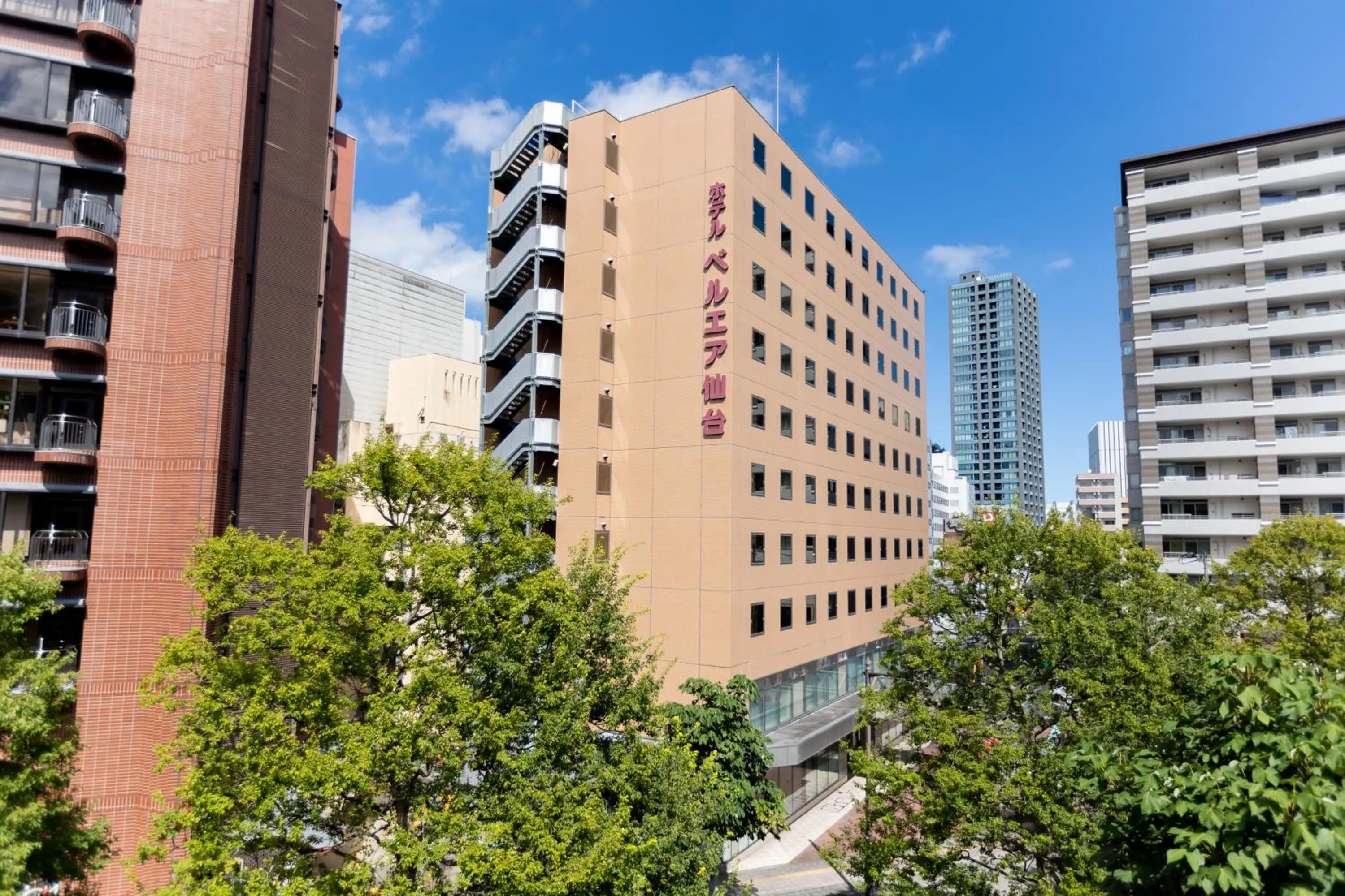 Property building in Hotel Bel Air Sendai