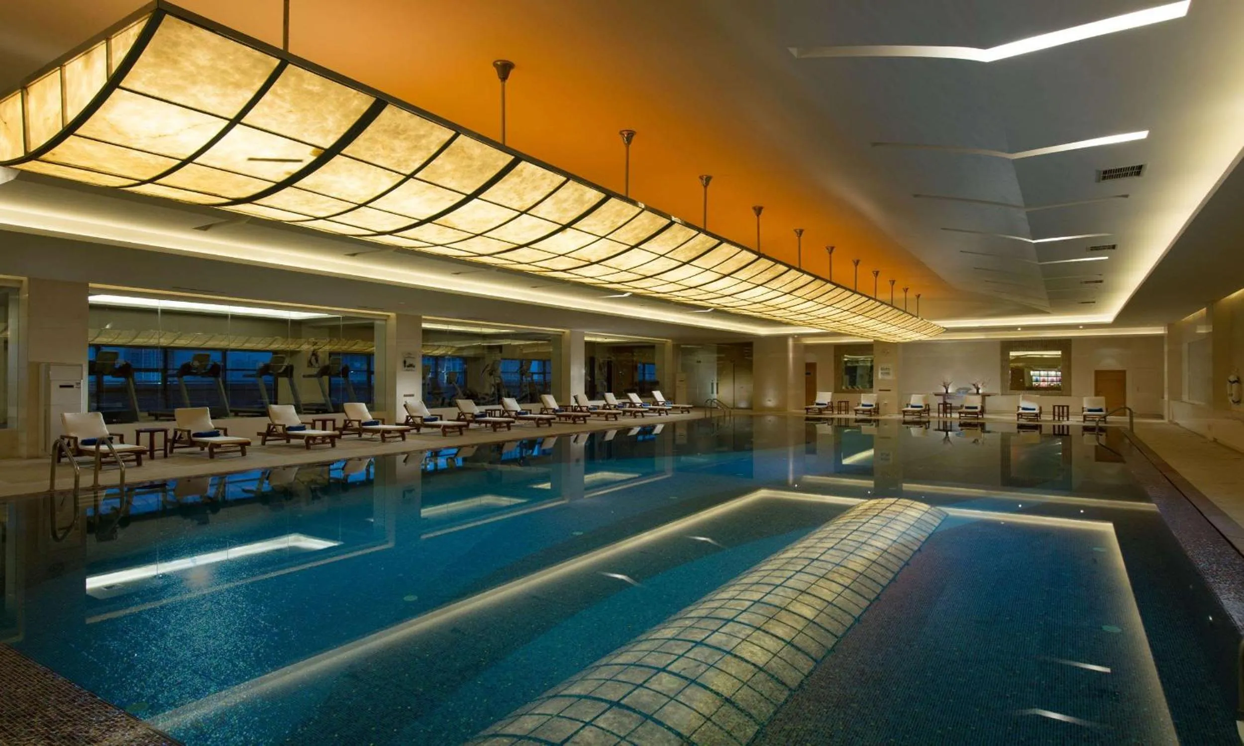 Pool view in DoubleTree by Hilton Qinghai - Golmud