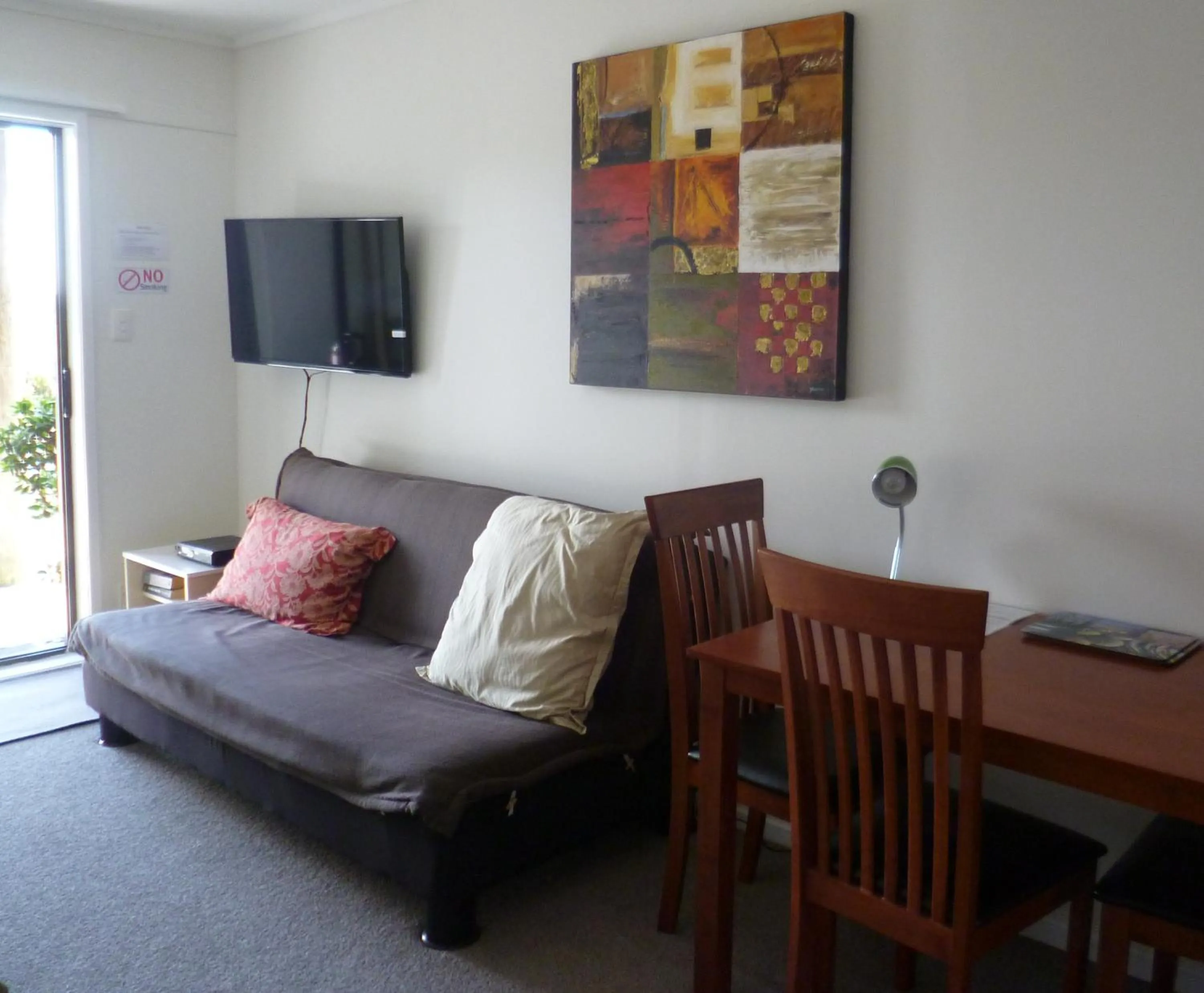 Living room in Opua Boutique Seaview Motel