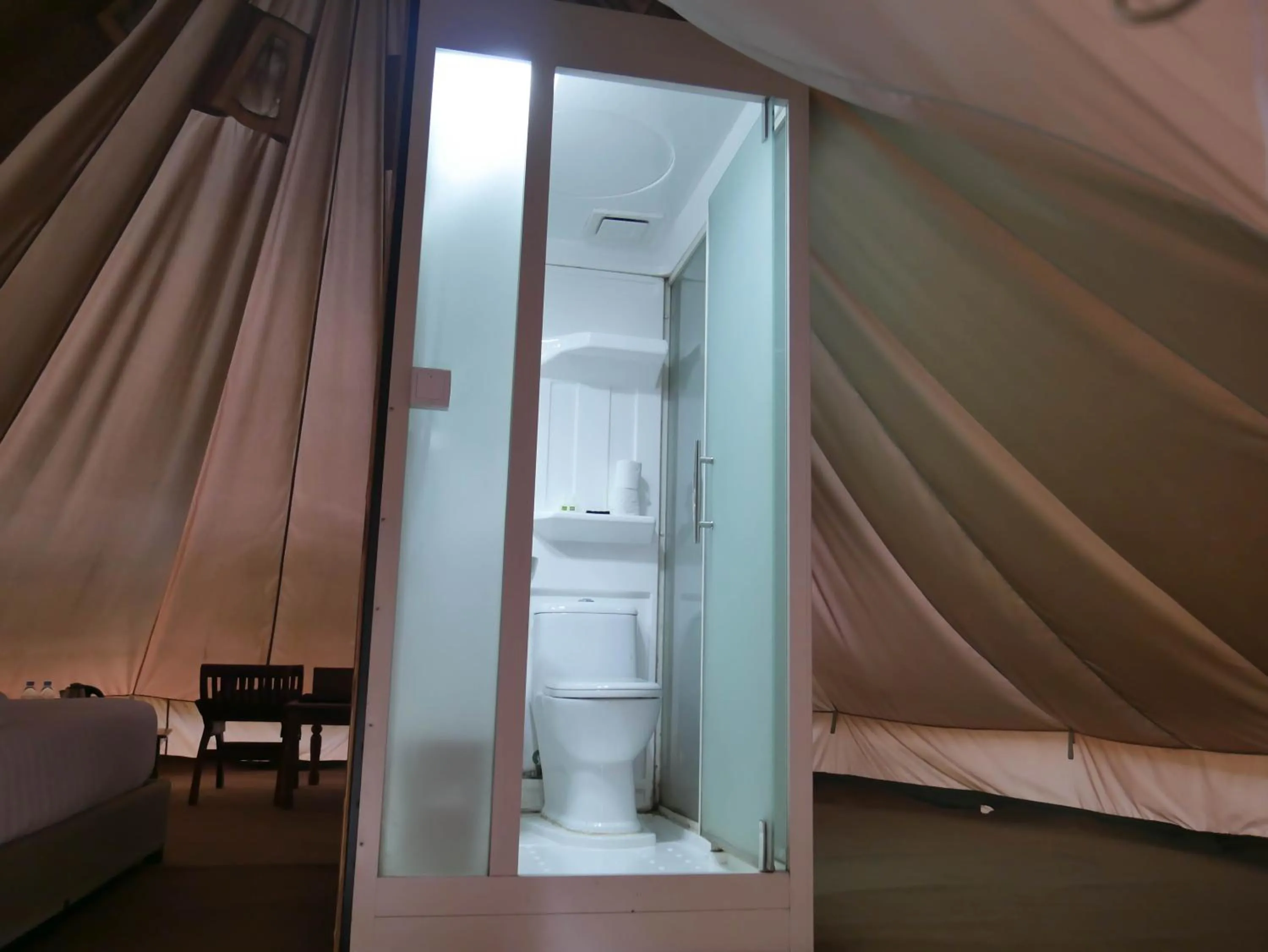 Bathroom in vKirirom Pine Resort