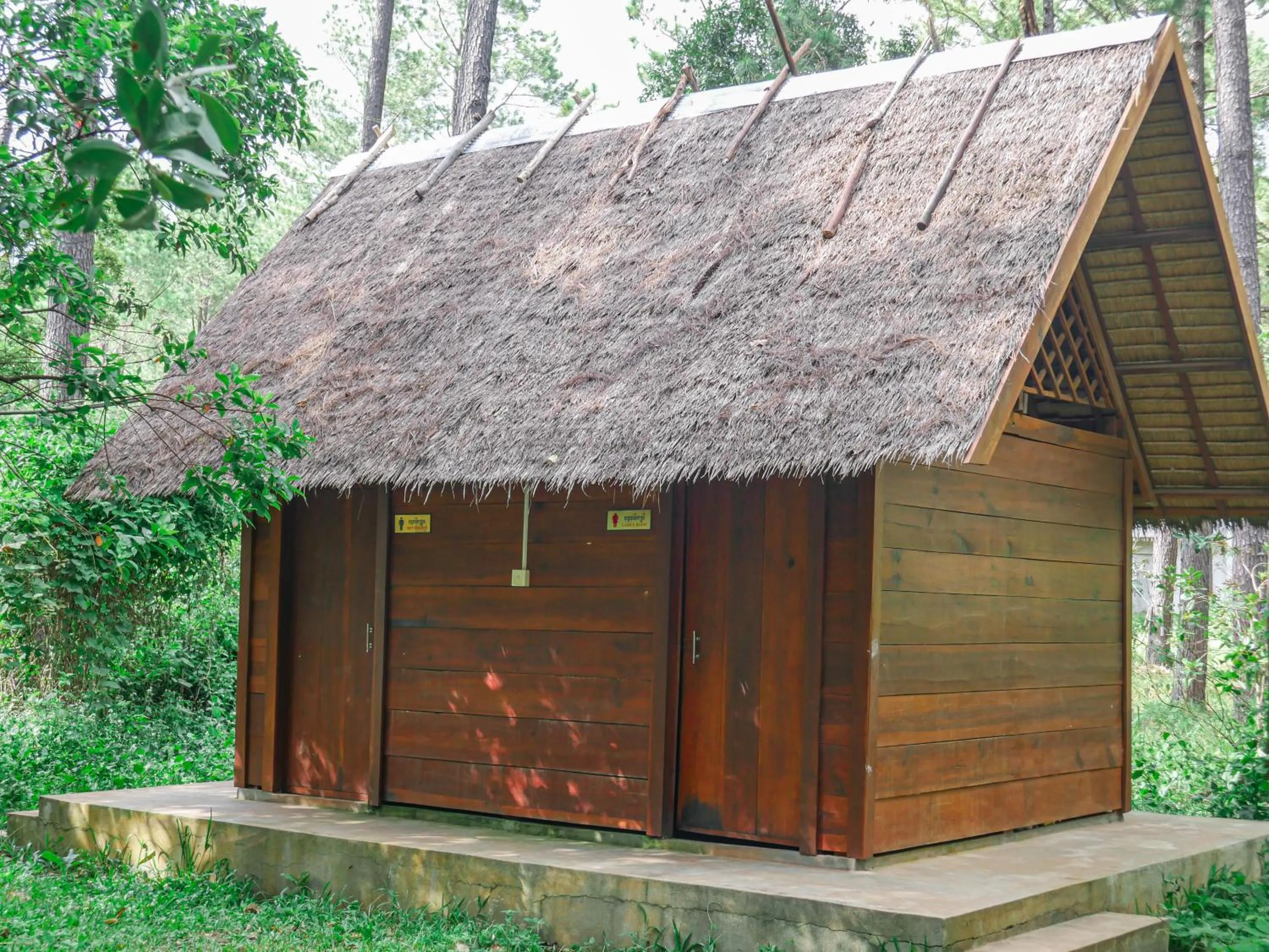 Bathroom in vKirirom Pine Resort