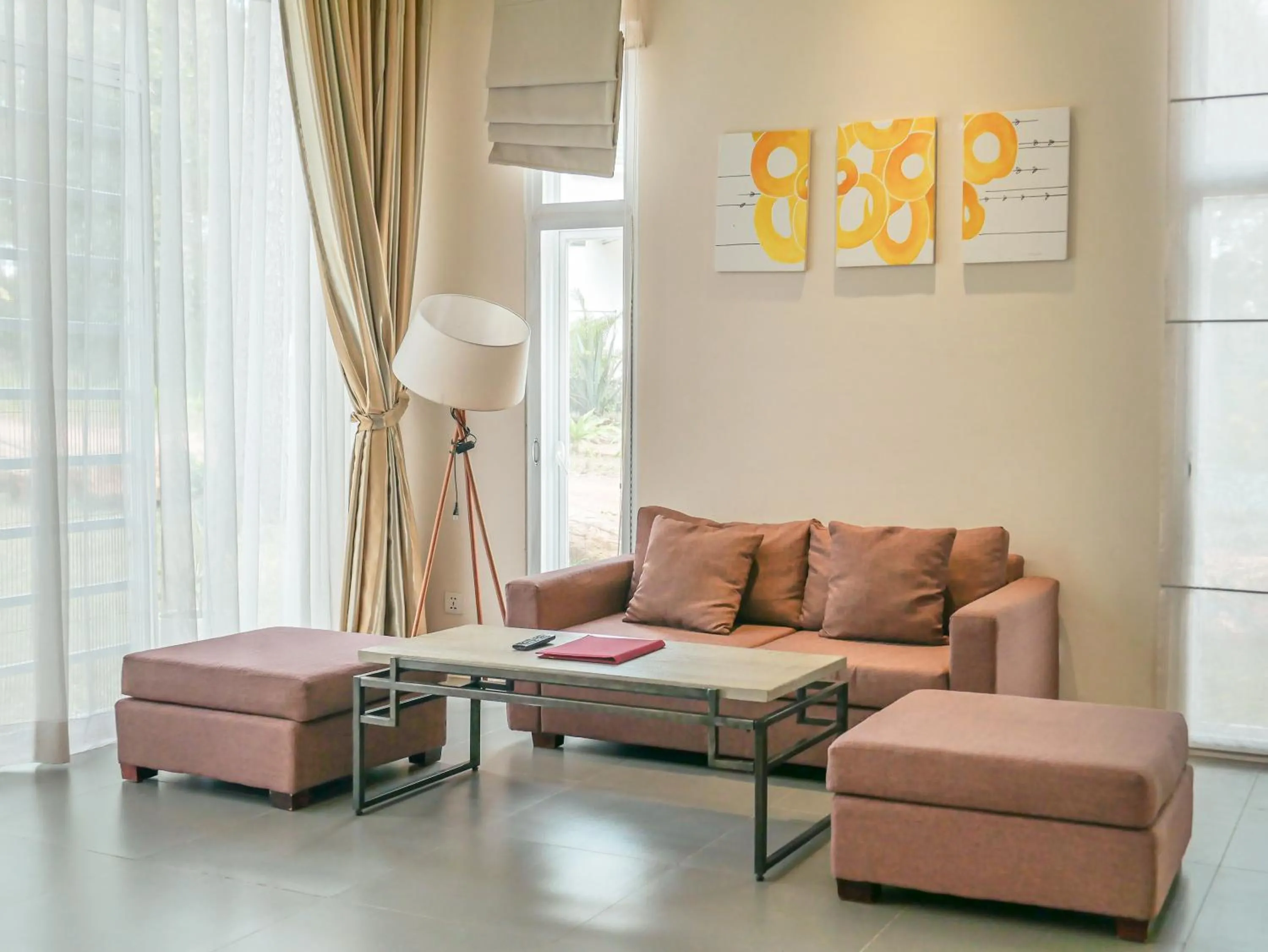 Seating area in vKirirom Pine Resort