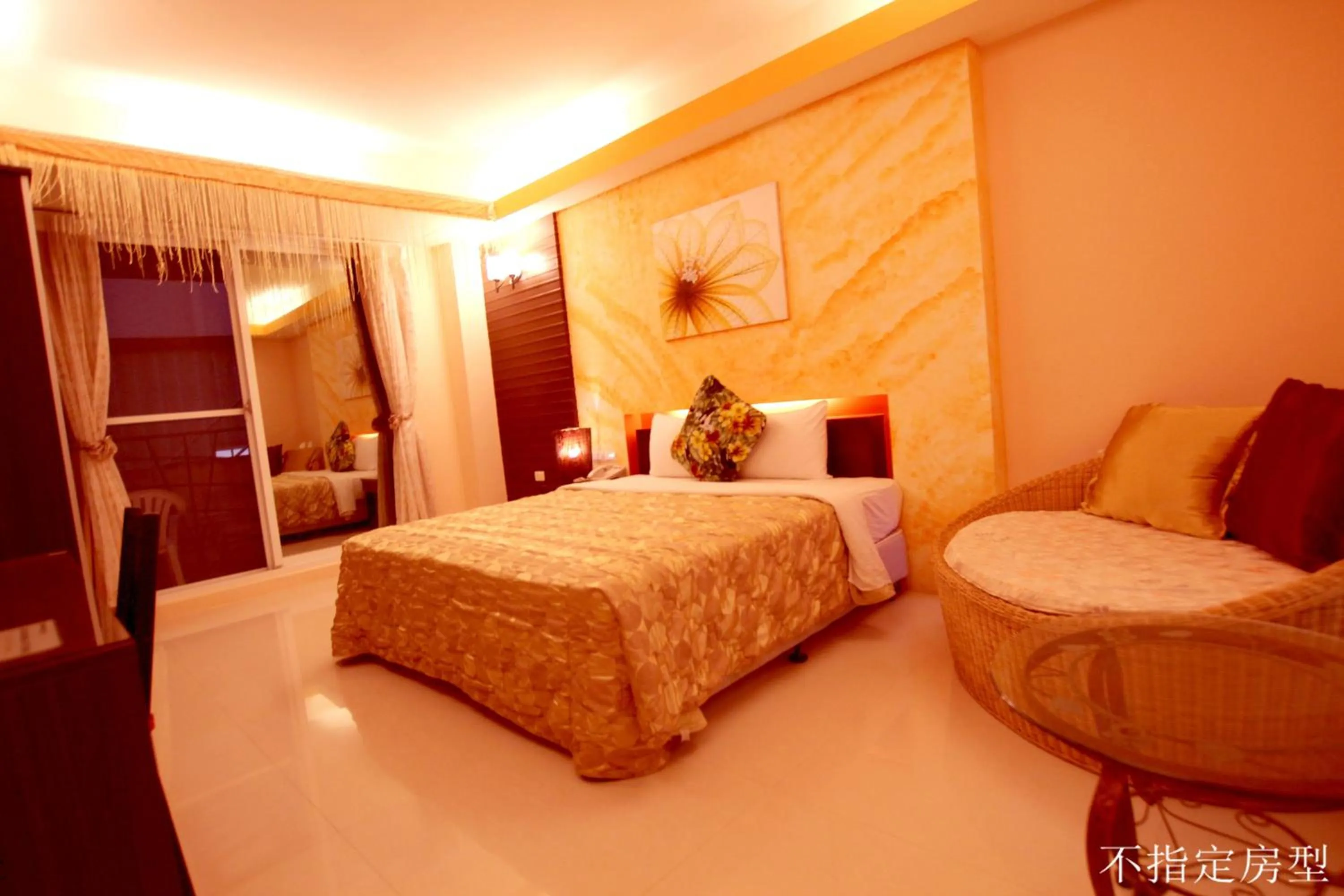 Bed in Lang Qin Hai Inn