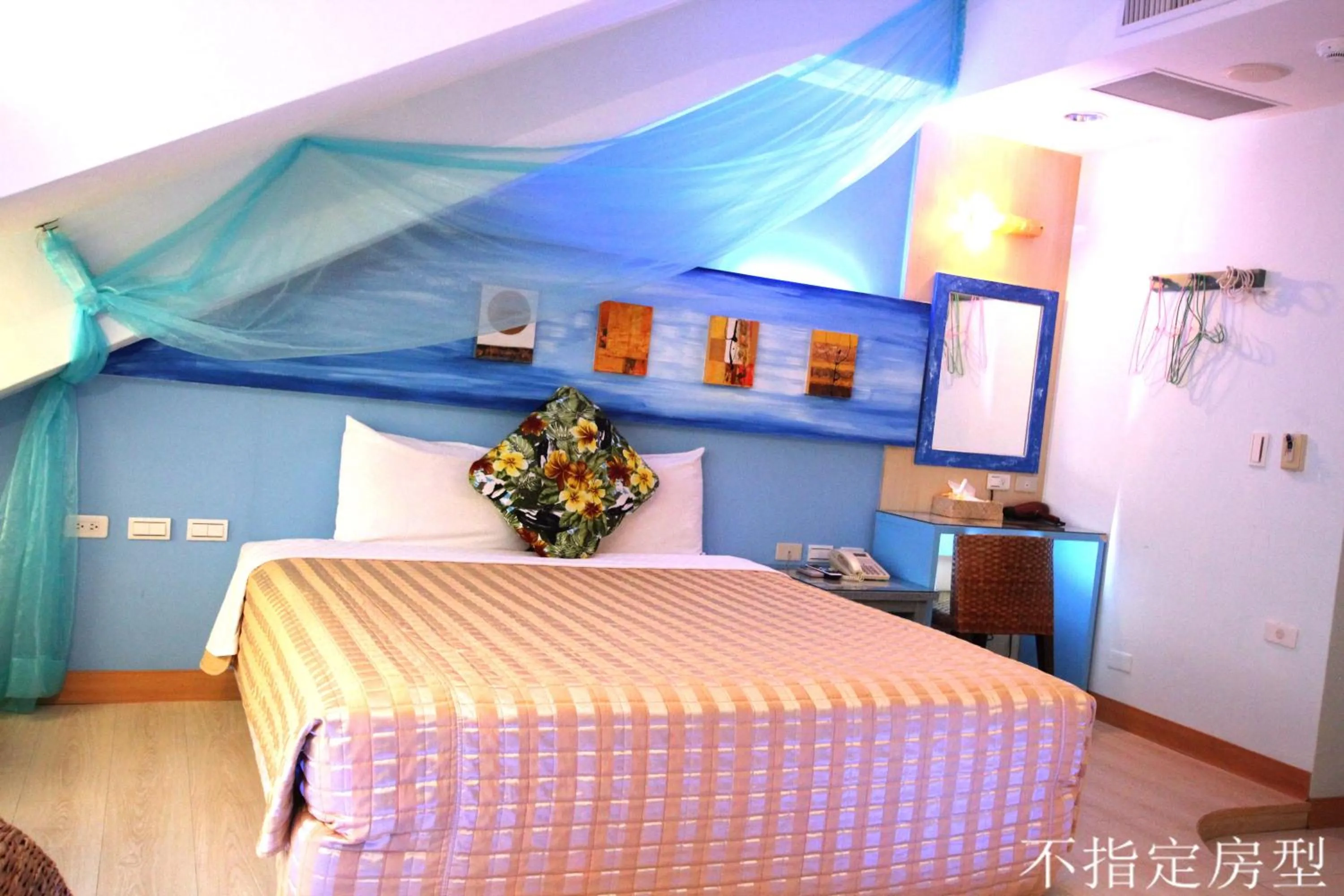 Bed in Lang Qin Hai Inn