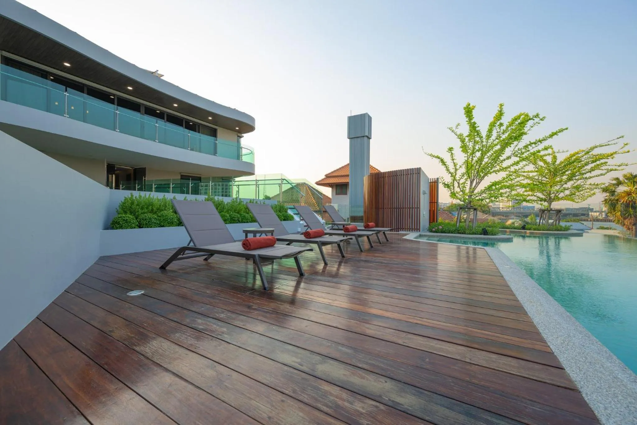 Swimming pool in WE HOTEL RIVERFRONT