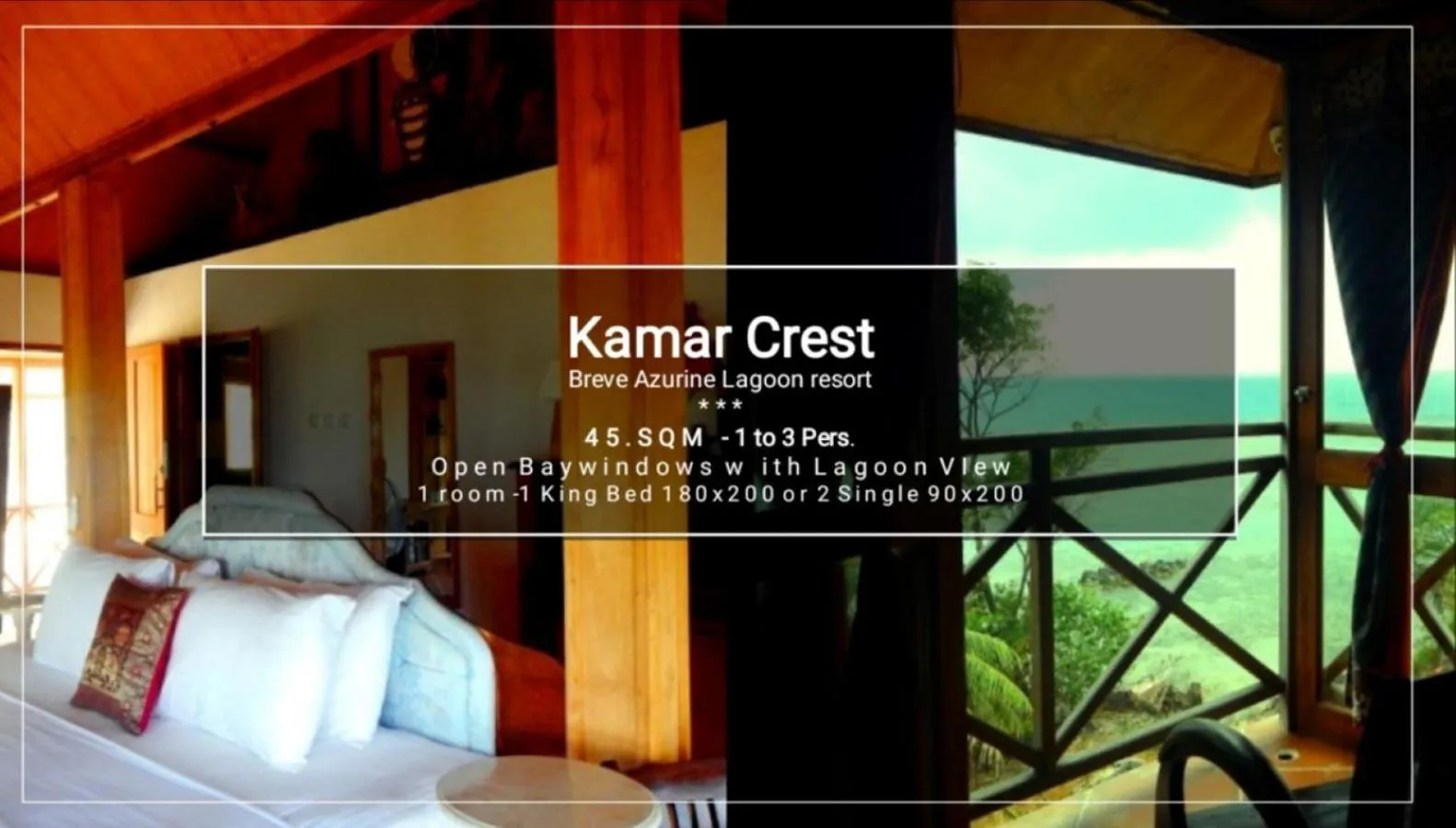 Photo of the whole room in Breve Azurine Lagoon Resort