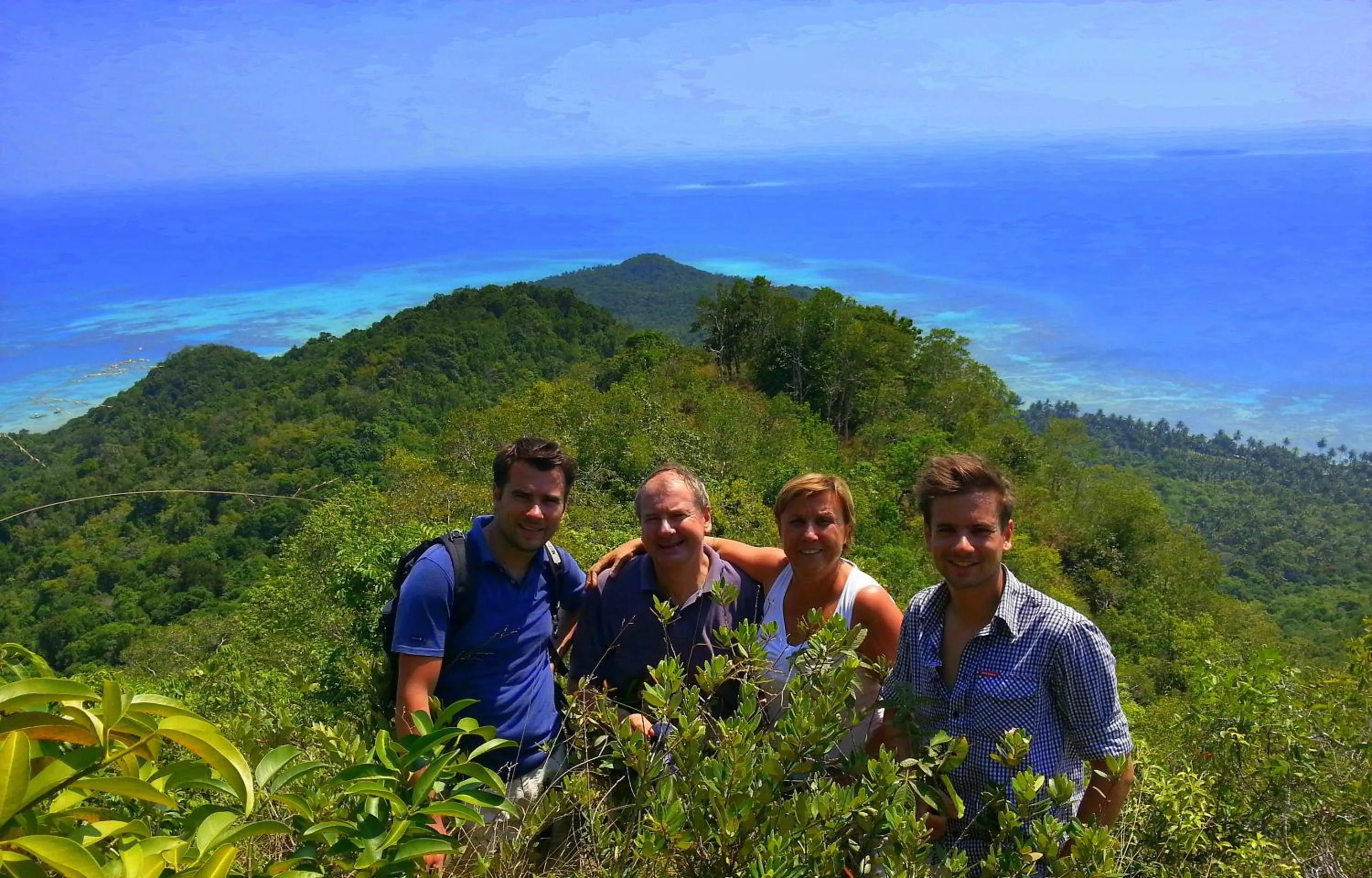 Hiking in Breve Azurine Lagoon Resort