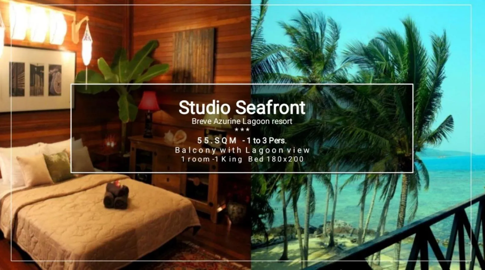 Photo of the whole room in Breve Azurine Lagoon Resort