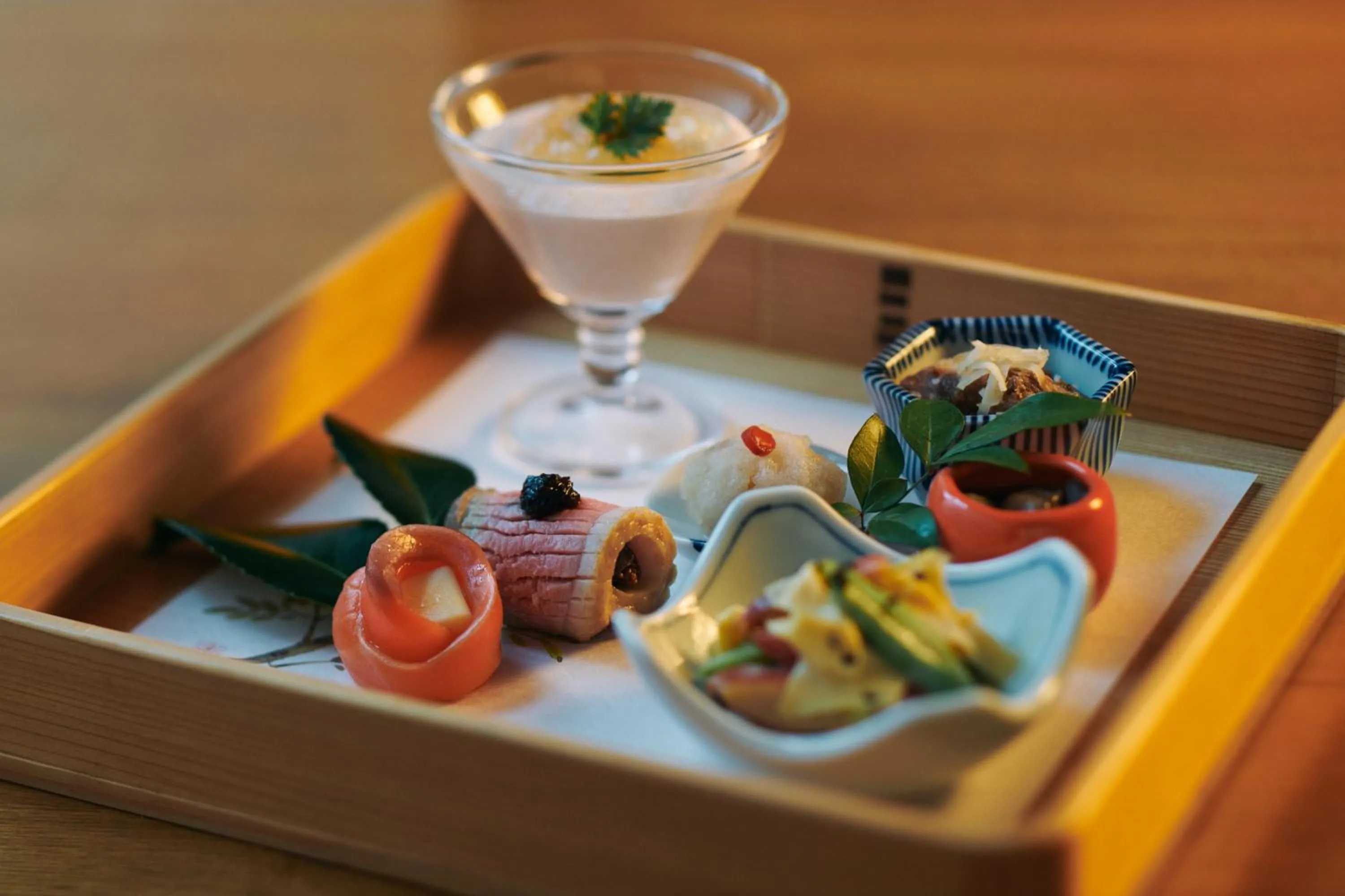 Dinner in Kurokawa Onsen Oyado Noshiyu