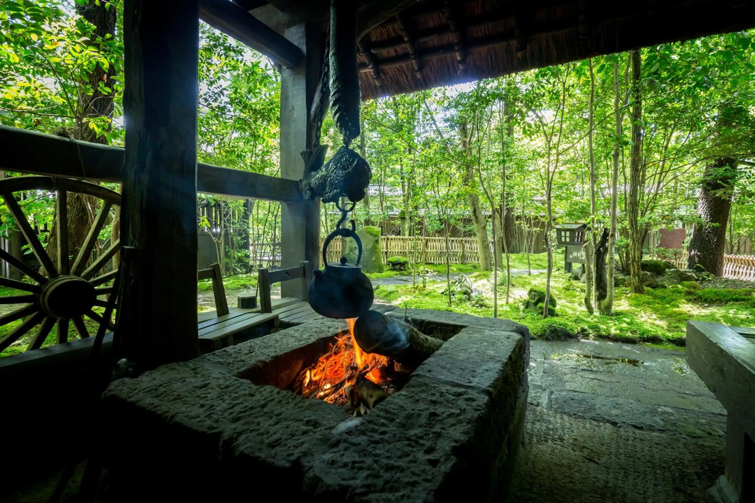 Area and facilities in Kurokawa Onsen Oyado Noshiyu