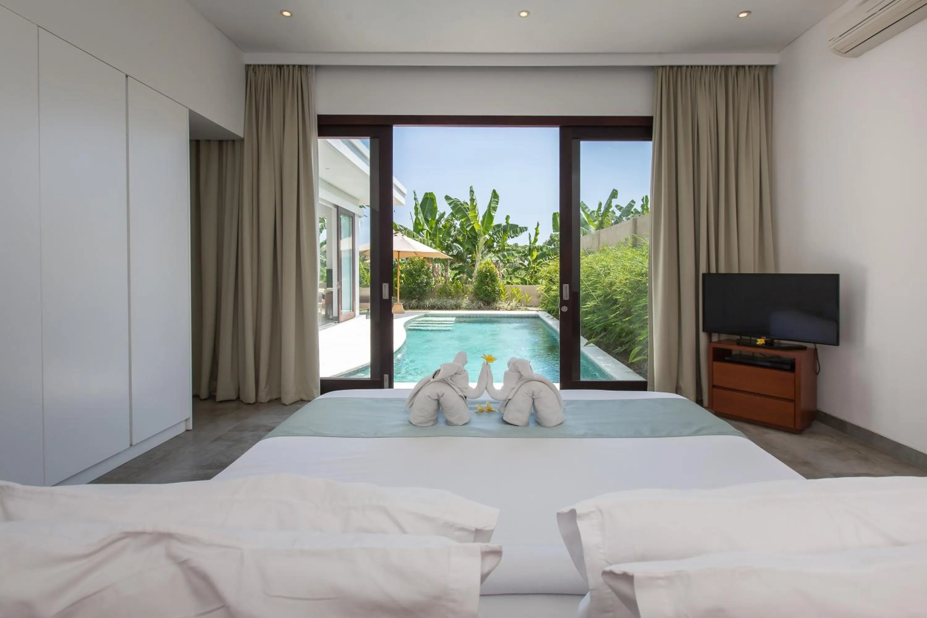 Bedroom, Bed in Gajah Villas Bali by Nagisa Bali