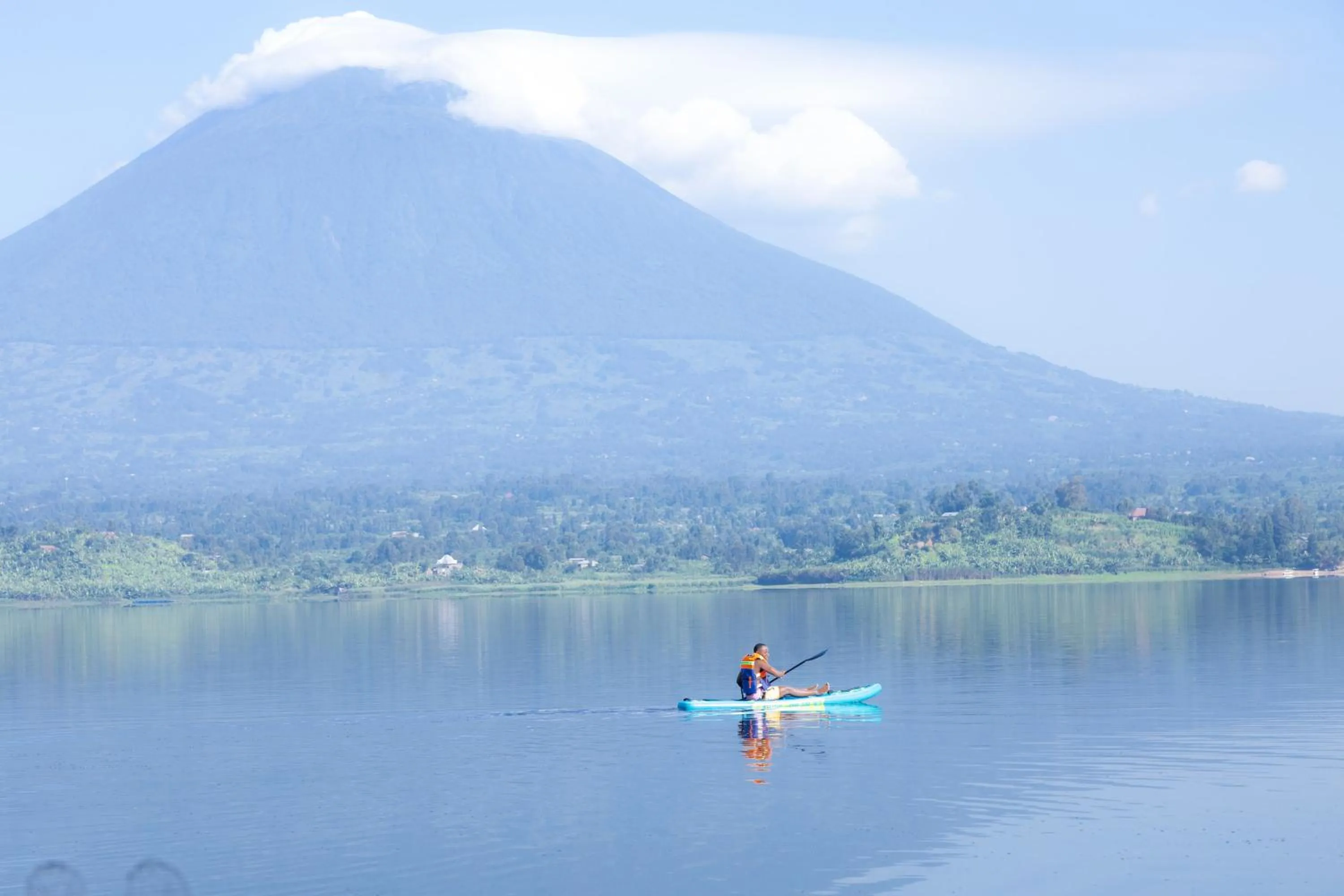 Lake view in Ruhondo Beach Resort