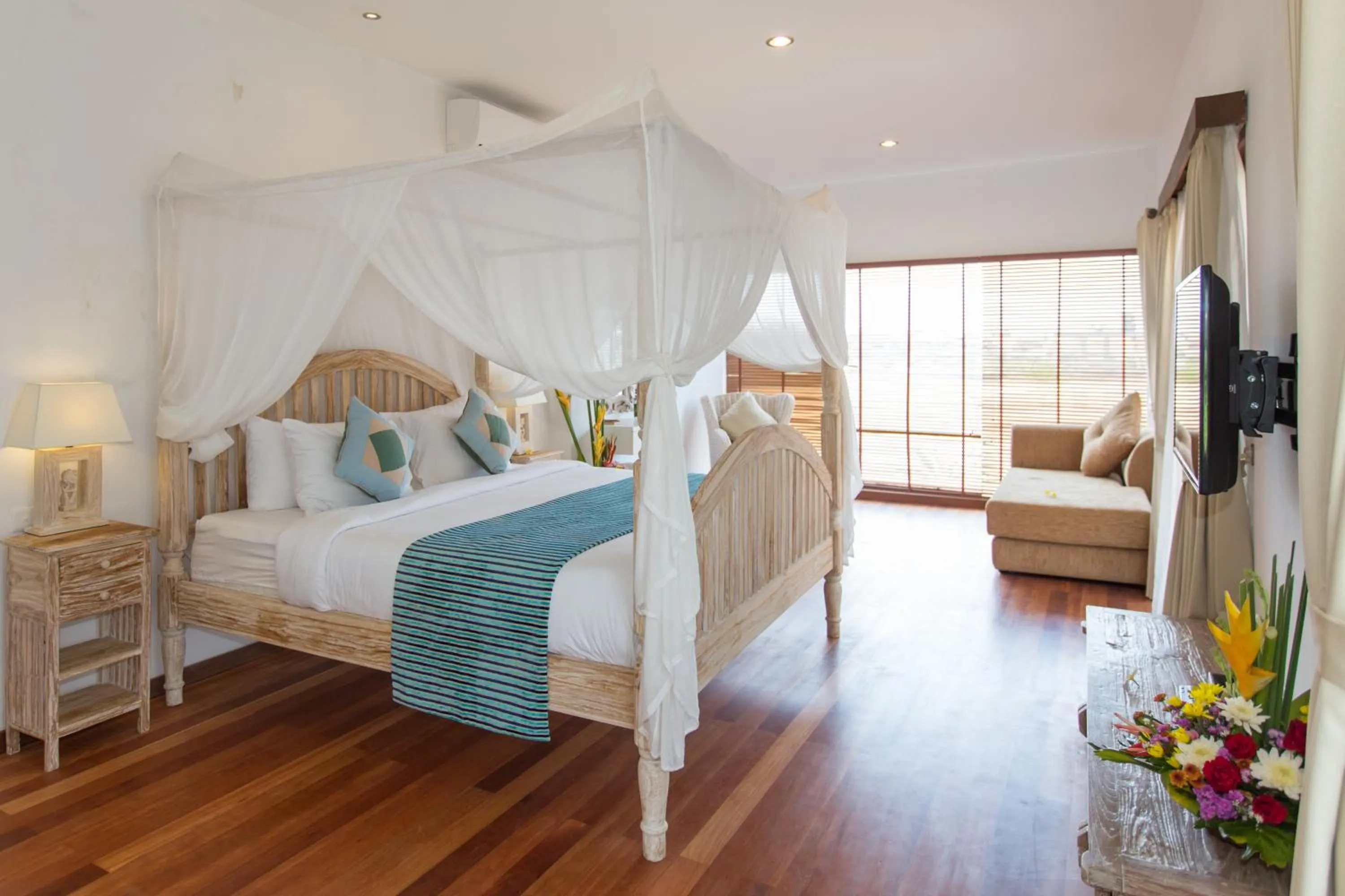 Bed in Villa Club Corner Residence by Nagisa Bali