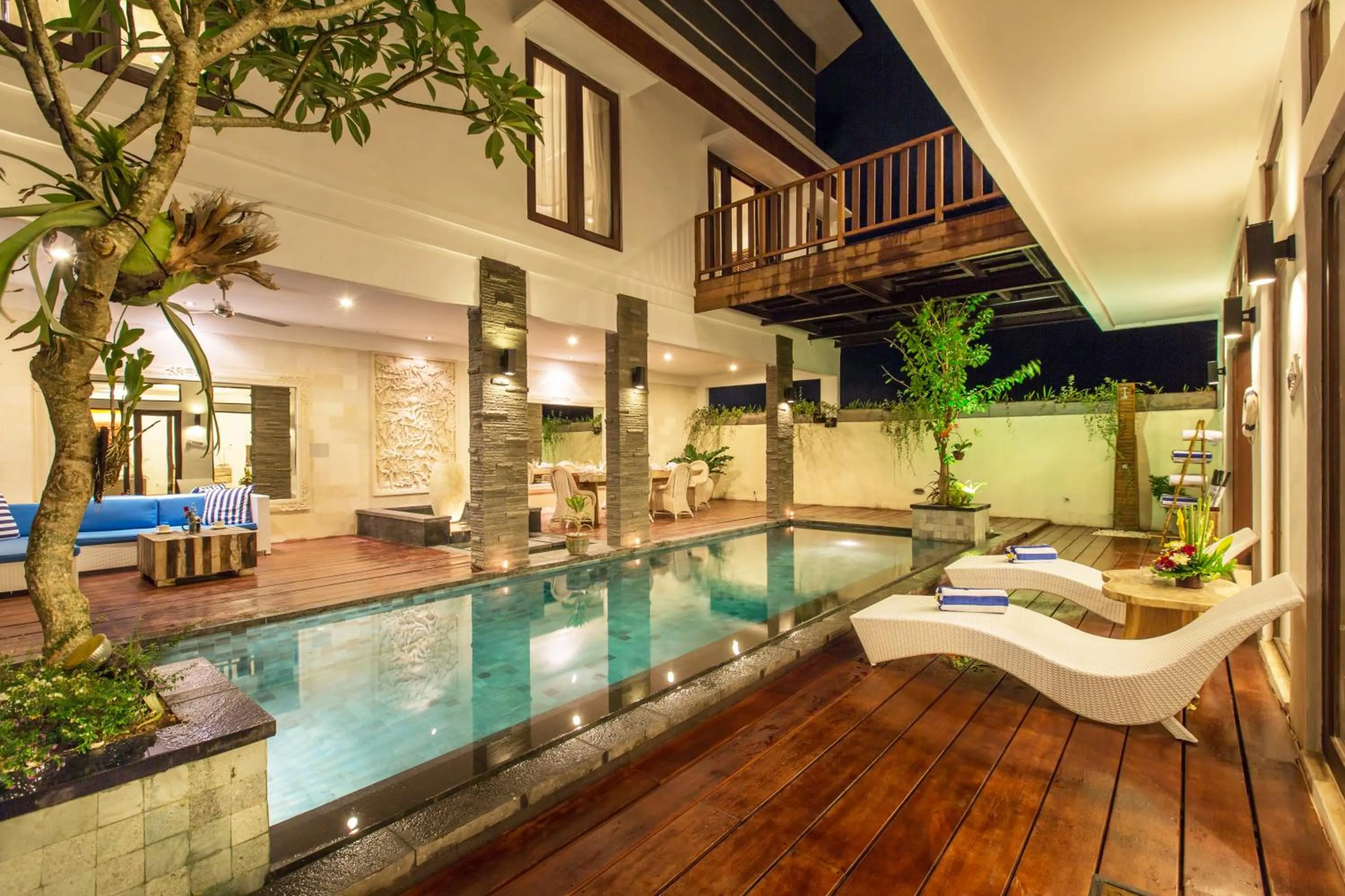 Swimming pool in Villa Club Corner Residence by Nagisa Bali