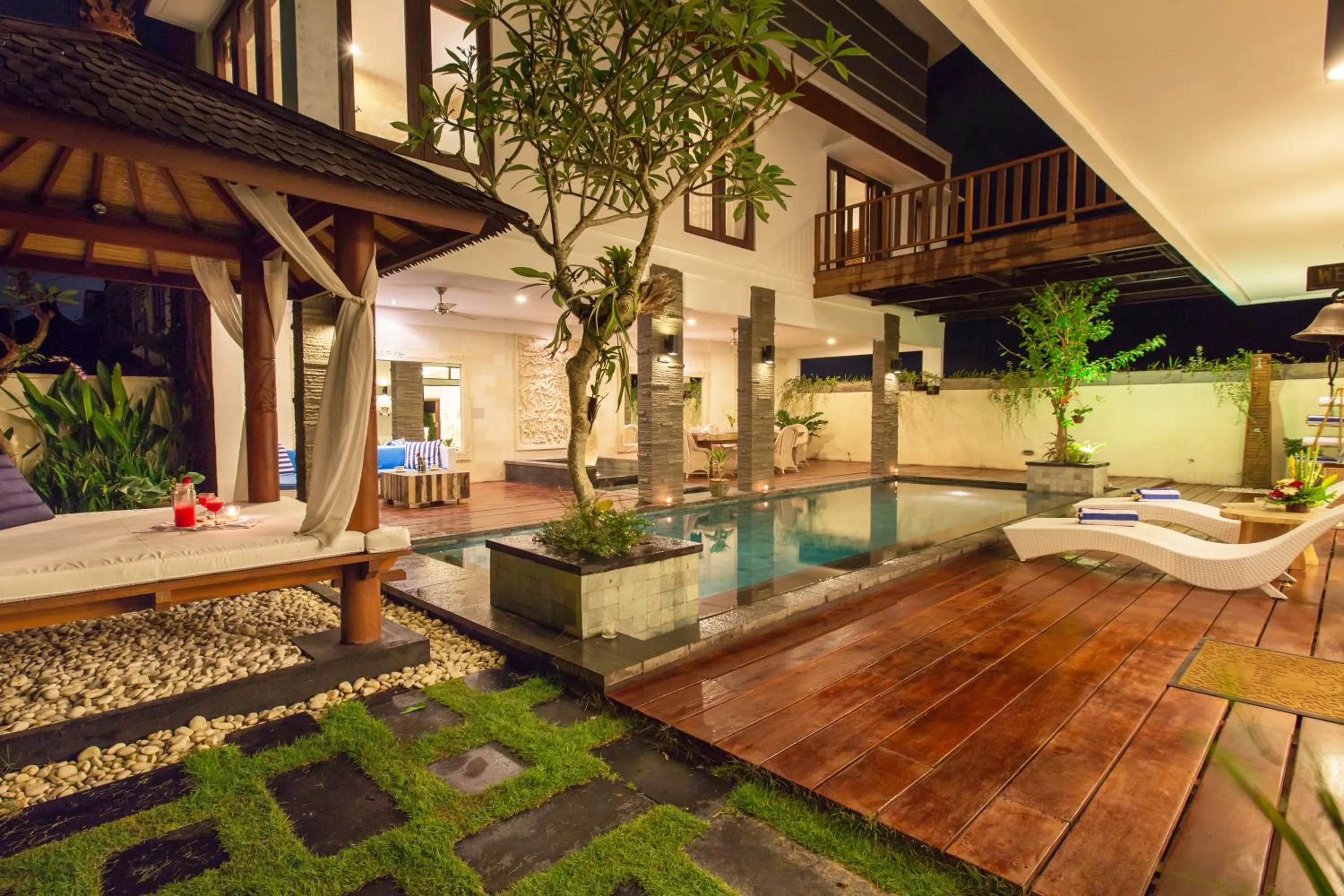 Balcony/Terrace in Villa Club Corner Residence by Nagisa Bali