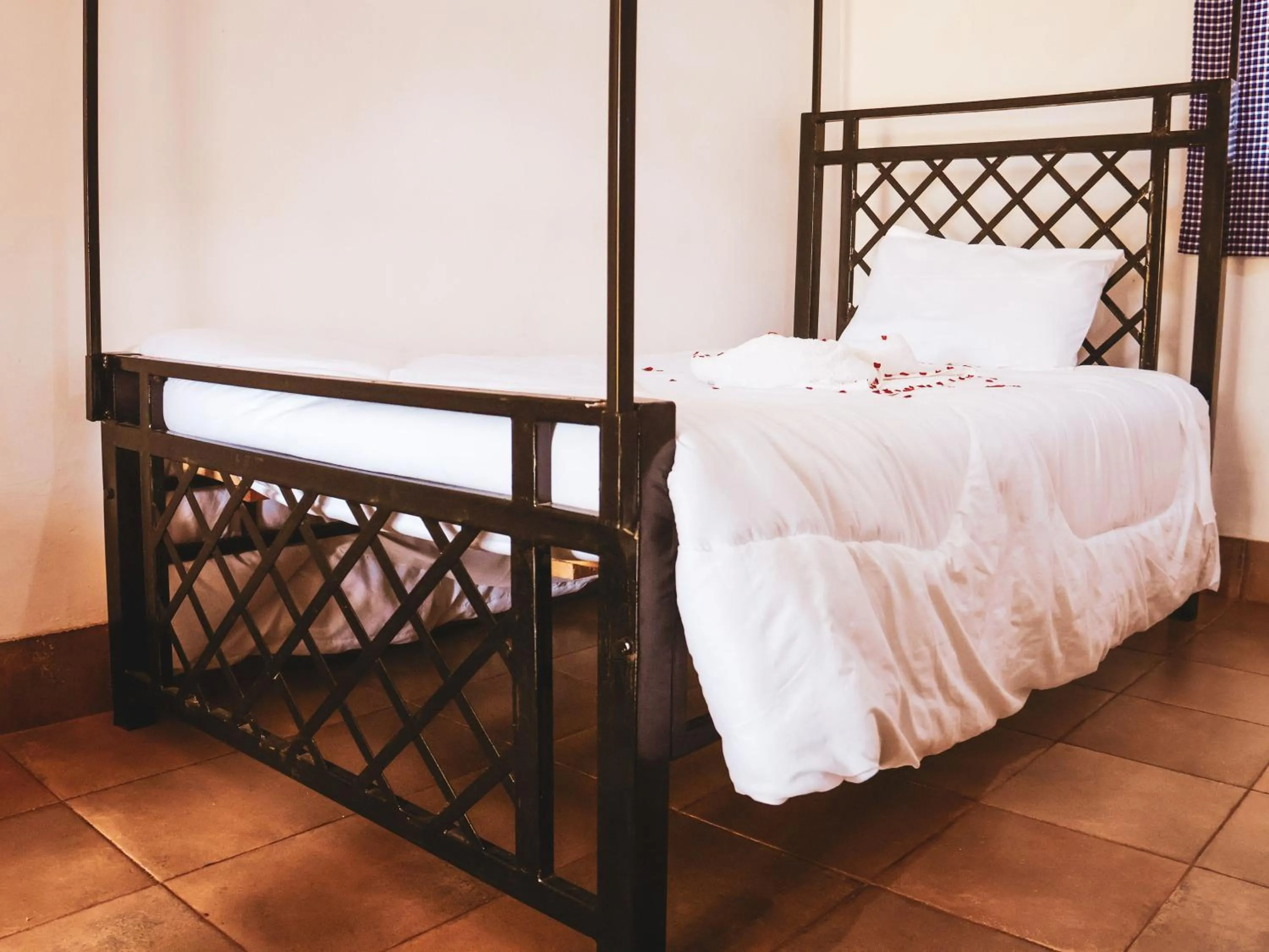 Bed in STC.SAFARI LODGE