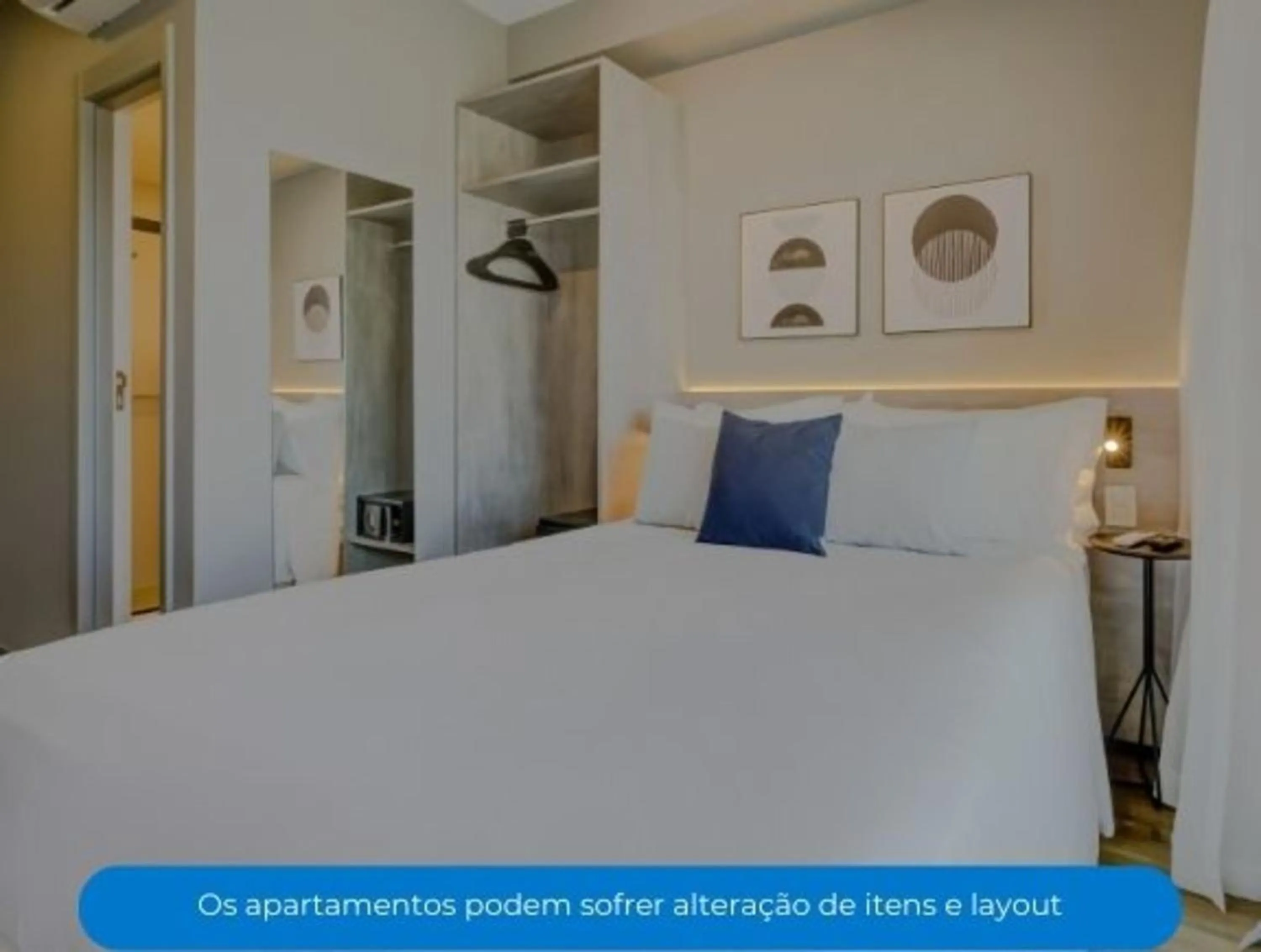 Bed in Roomo Transamerica SP Brooklin Santo Amaro