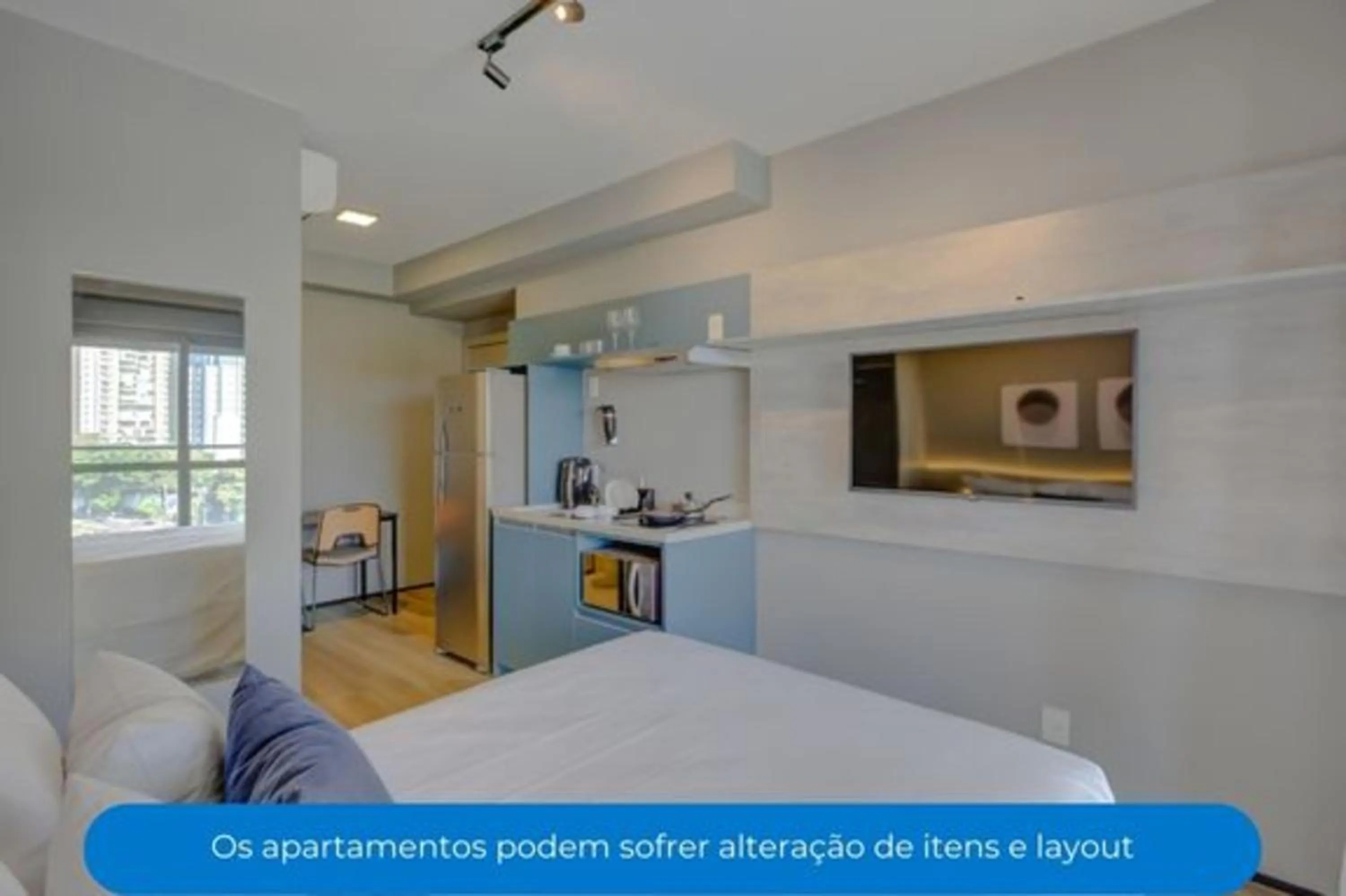 Bedroom, Bed in Roomo Transamerica SP Brooklin Santo Amaro